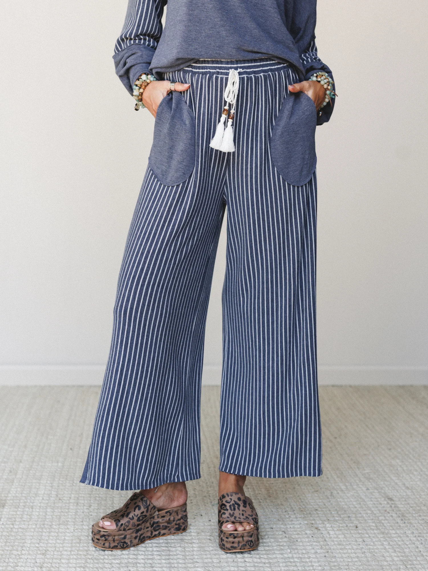 The Nest Easy Days Contrast Set - Navy - Image 5