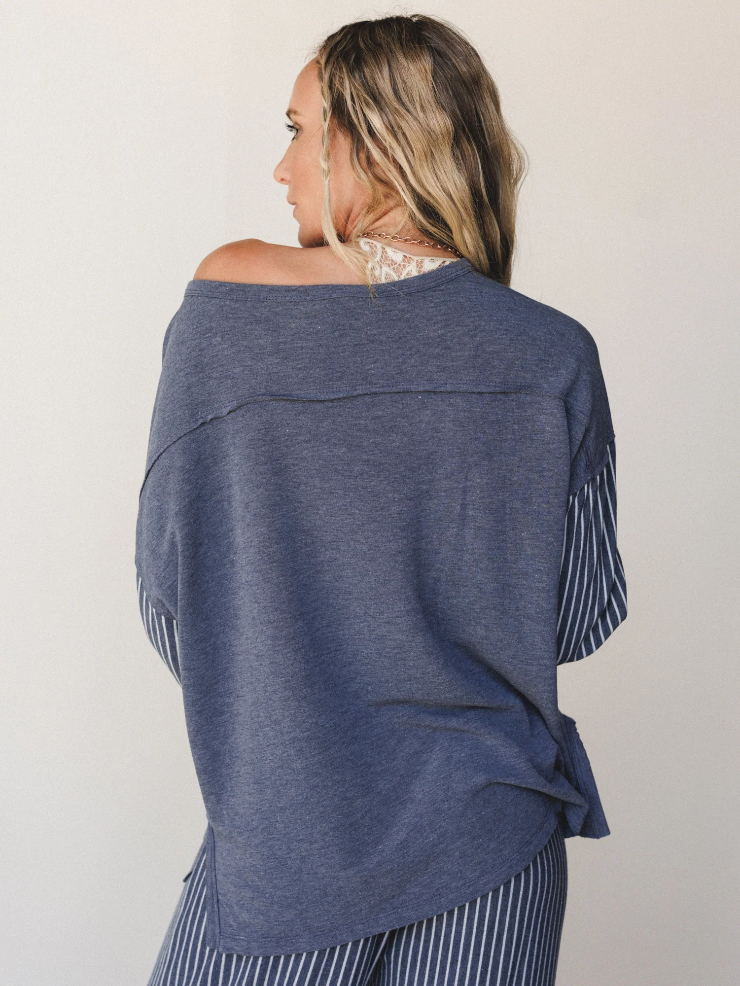 The Nest Easy Days Contrast Set - Navy - Image 7
