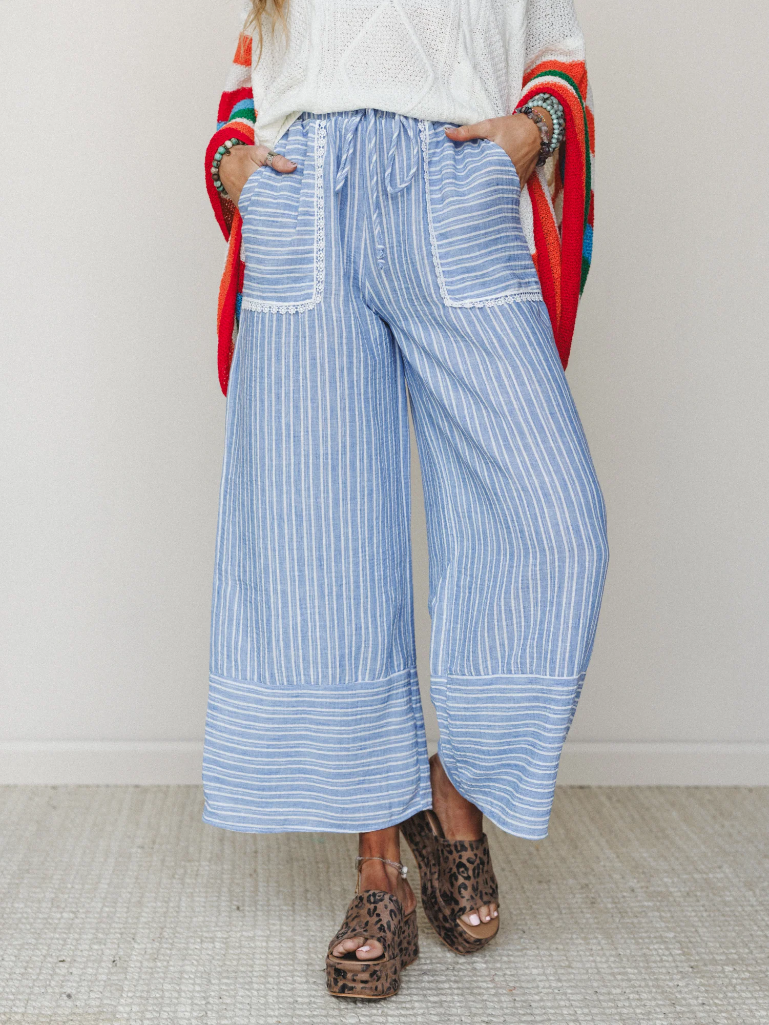 The Nest Easy Sunday Pants - Chambray - Image 4