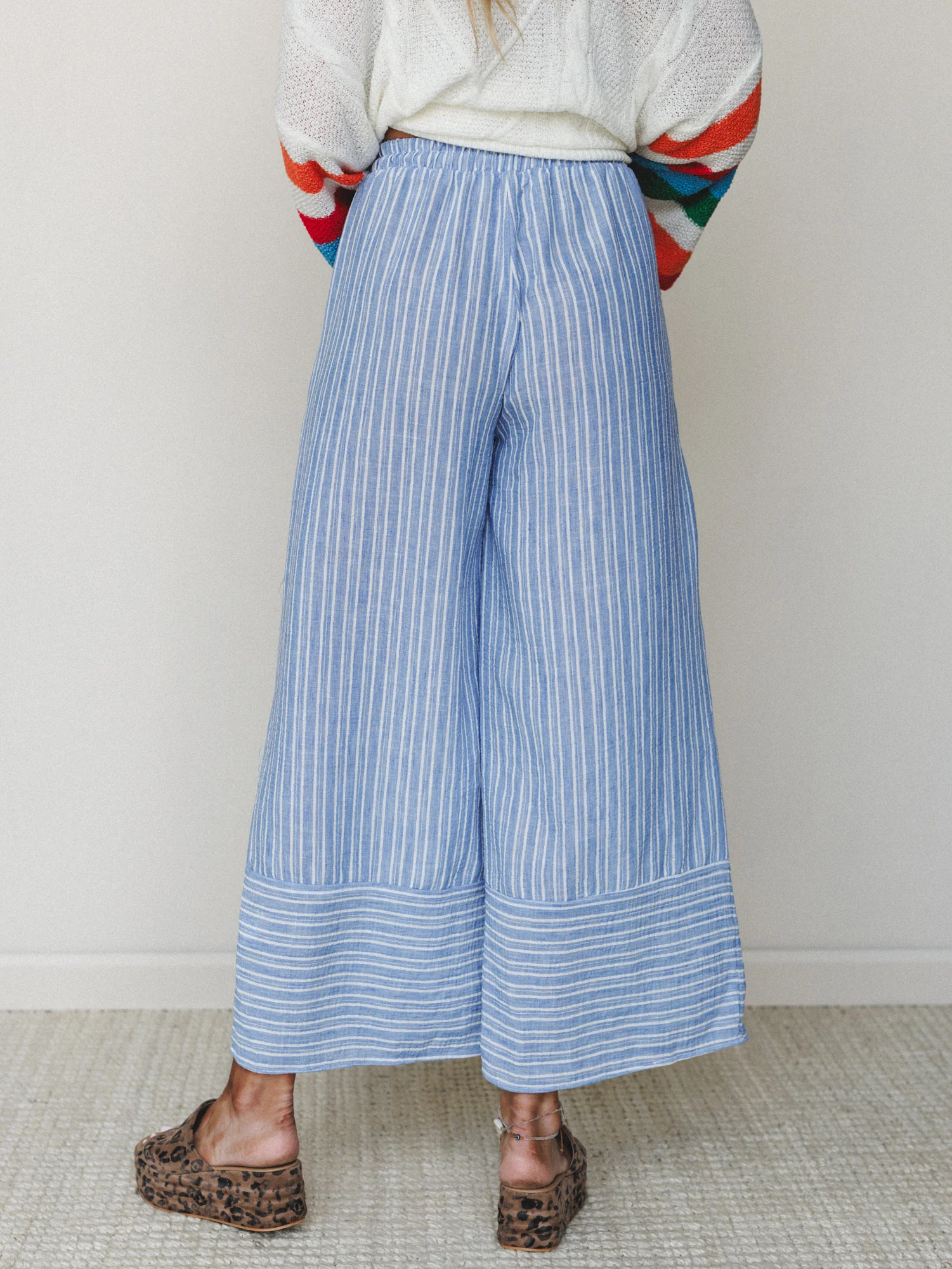The Nest Easy Sunday Pants - Chambray - Image 6
