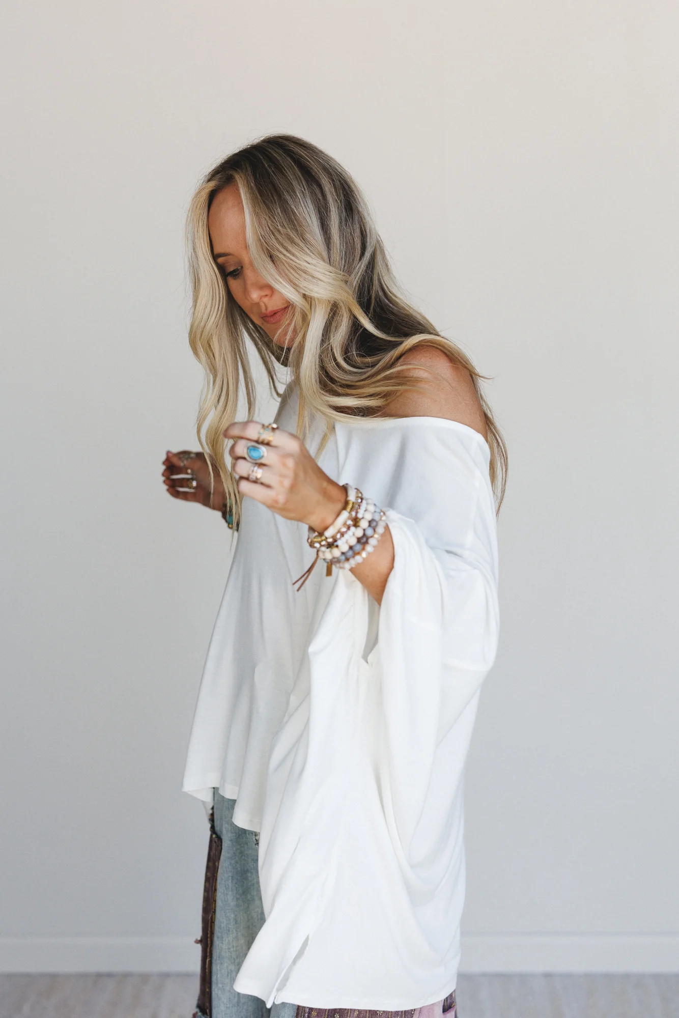 The Nest Ever Easy Top - Off White - Image 2