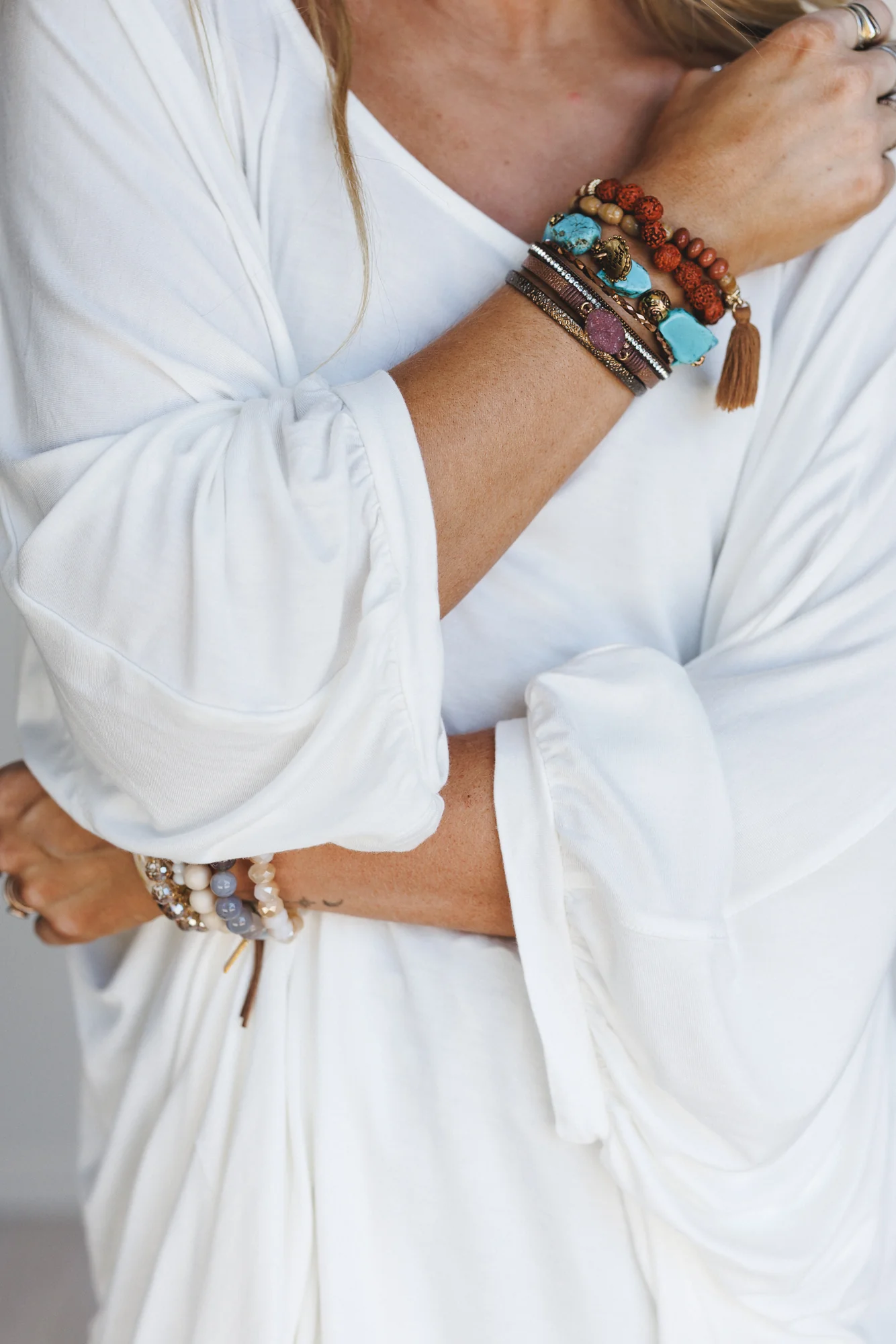 The Nest Ever Easy Top - Off White - Image 3