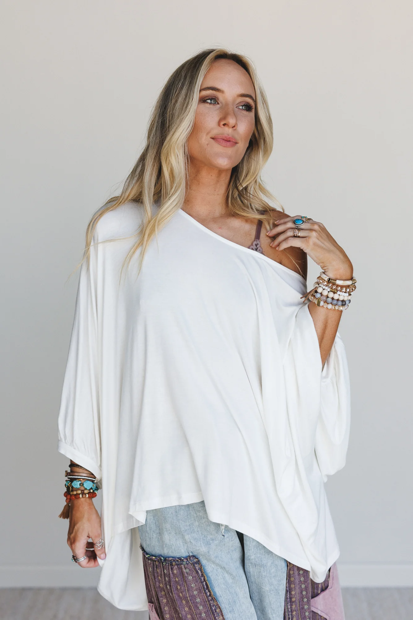 The Nest Ever Easy Top - Off White - Image 4