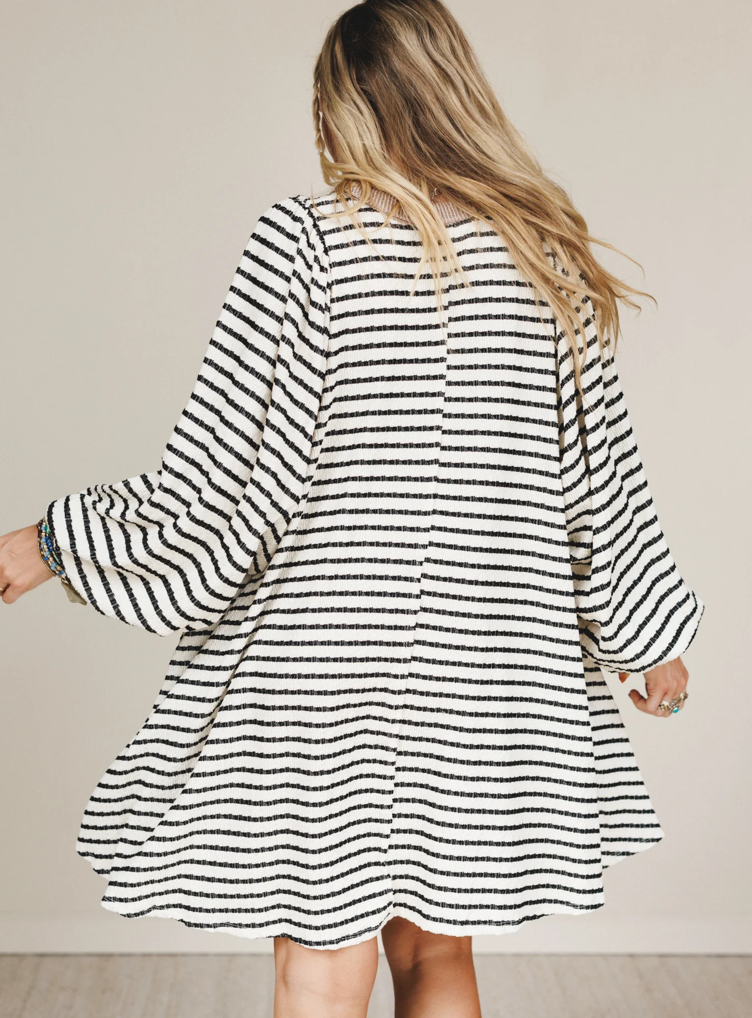 The Nest Good Feels Dress - Black Mocha - Image 3