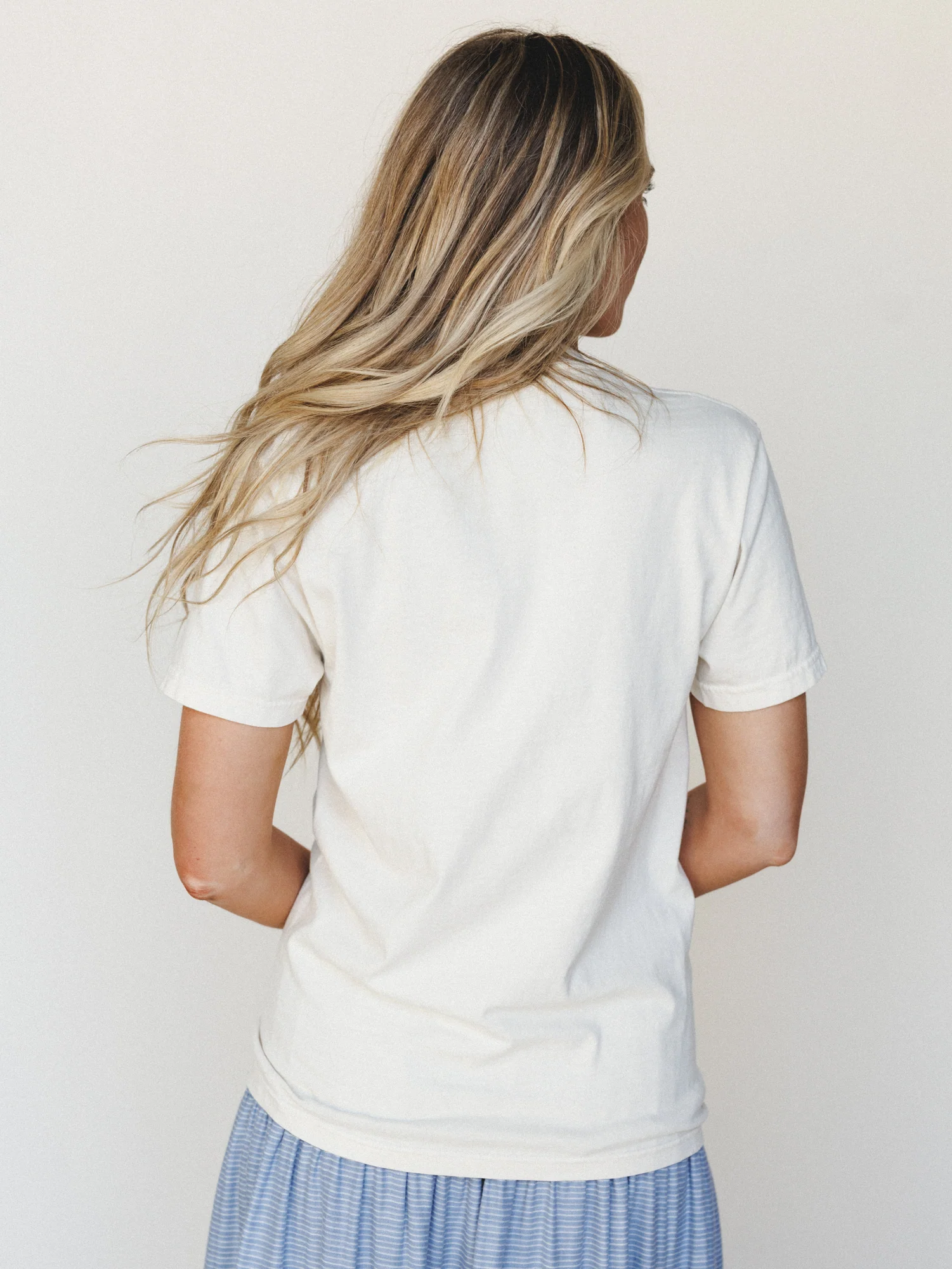 The Nest Good Things Take Time Graphic Tee - Ivory - Image 4