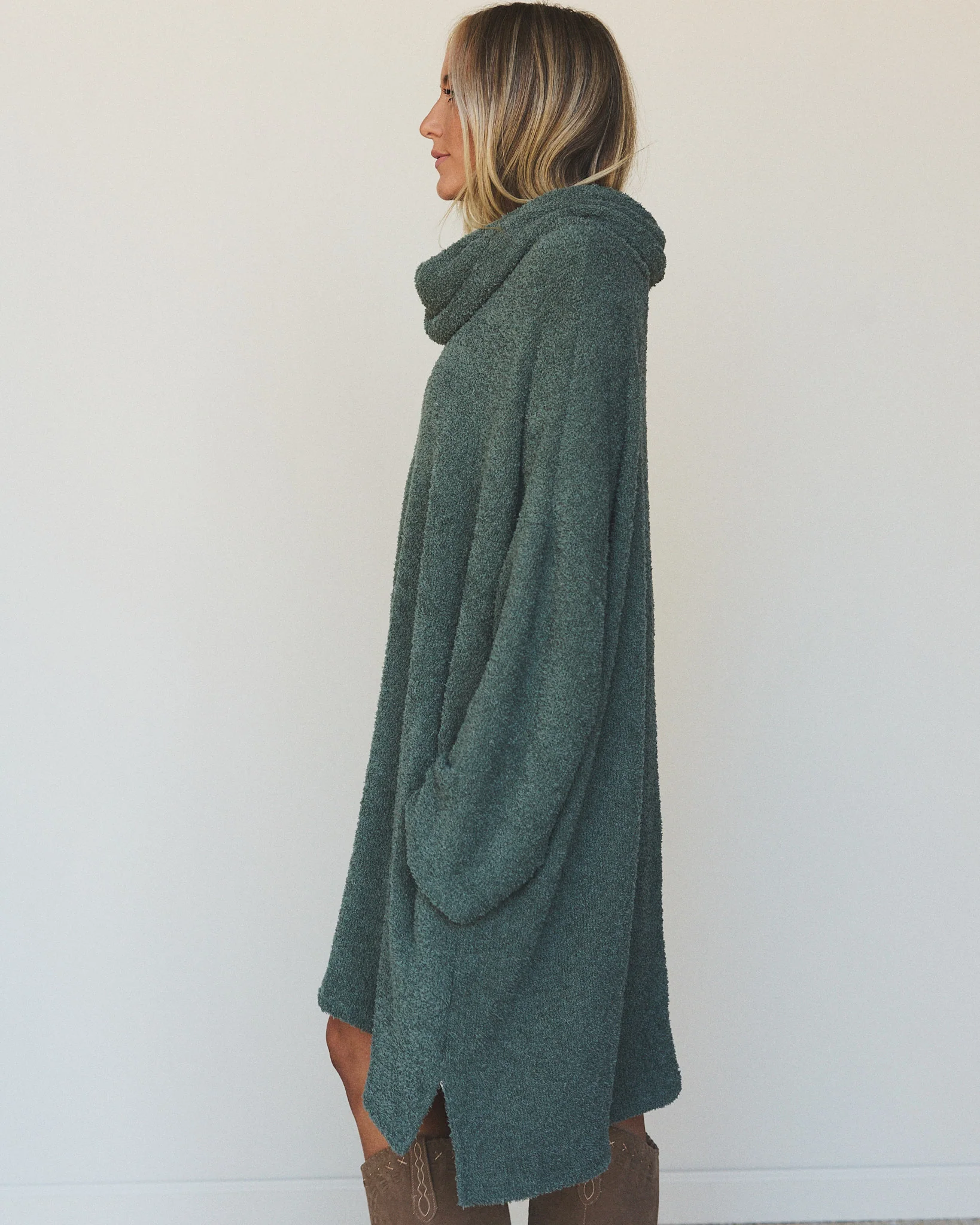 The Nest Hartlie Sweater Dress - Basil - Image 6