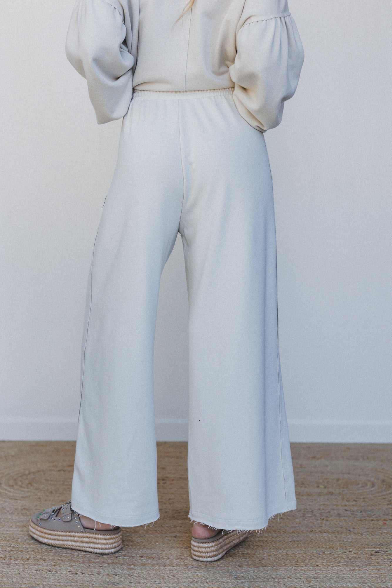 The Nest Laid Back Pants - Beige - Image 4