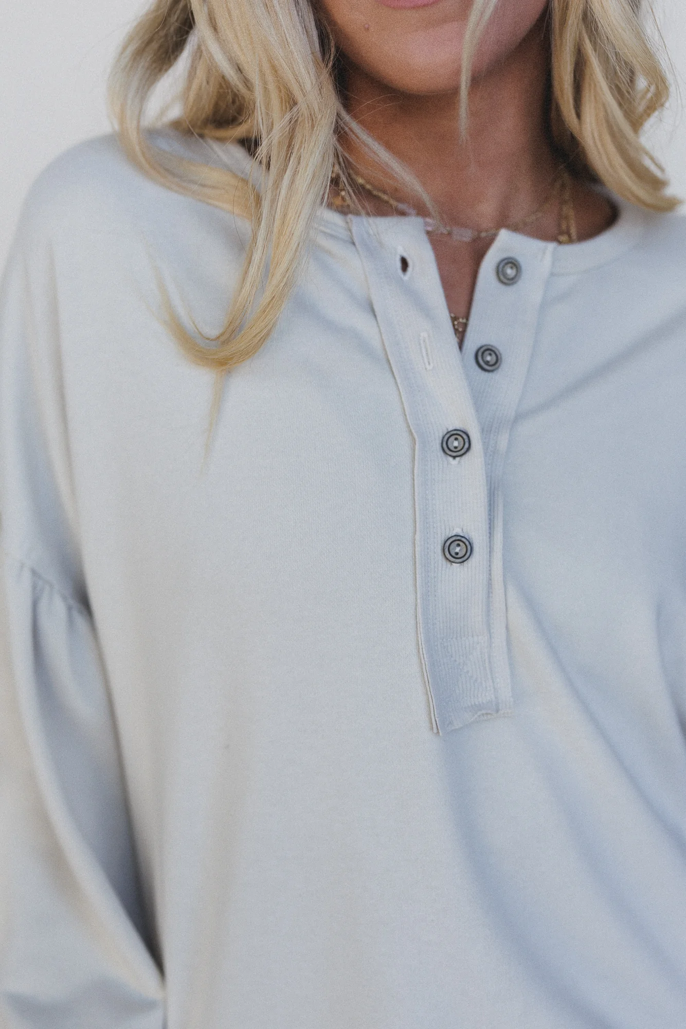 The Nest Laid Back Top - Beige - Image 3