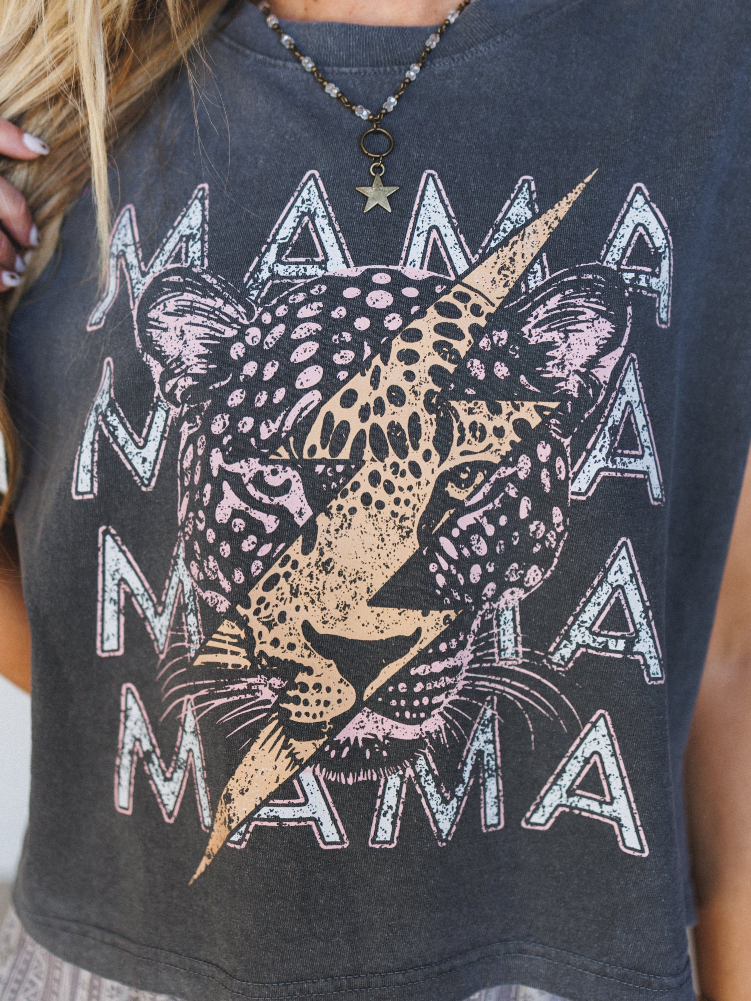 The Nest Leopard Mama Top - Pepper - Image 5