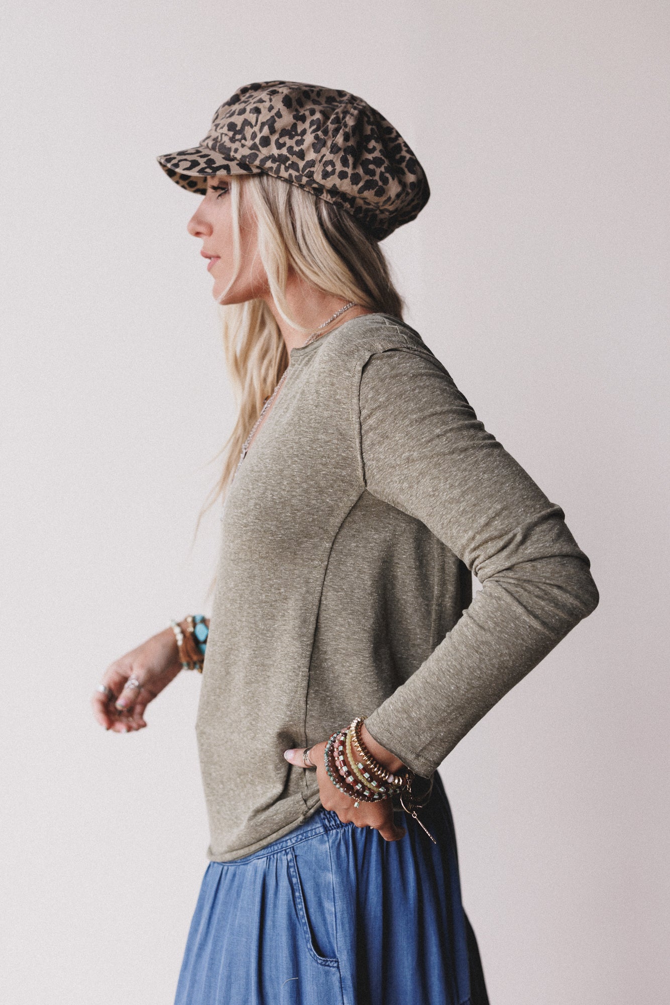 The Nest Love Bound Top - Olive - Image 4