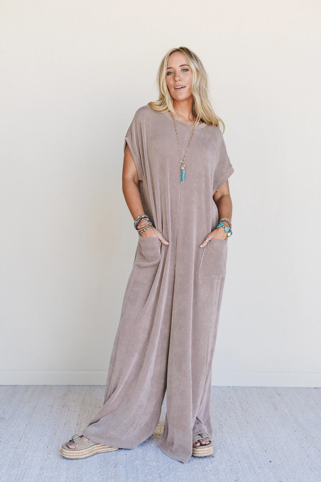 The Nest Moon Glow Jumpsuit - Acorn - Pre Order