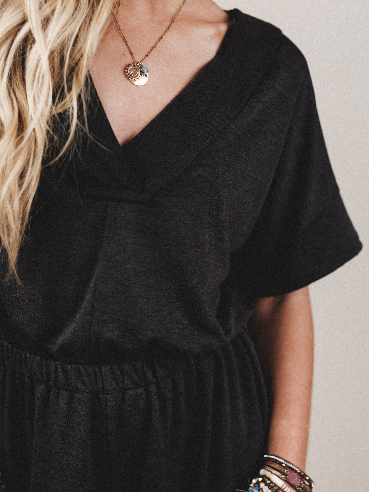 The Nest On The Go Jumpsuit - Charcoal - Image 2