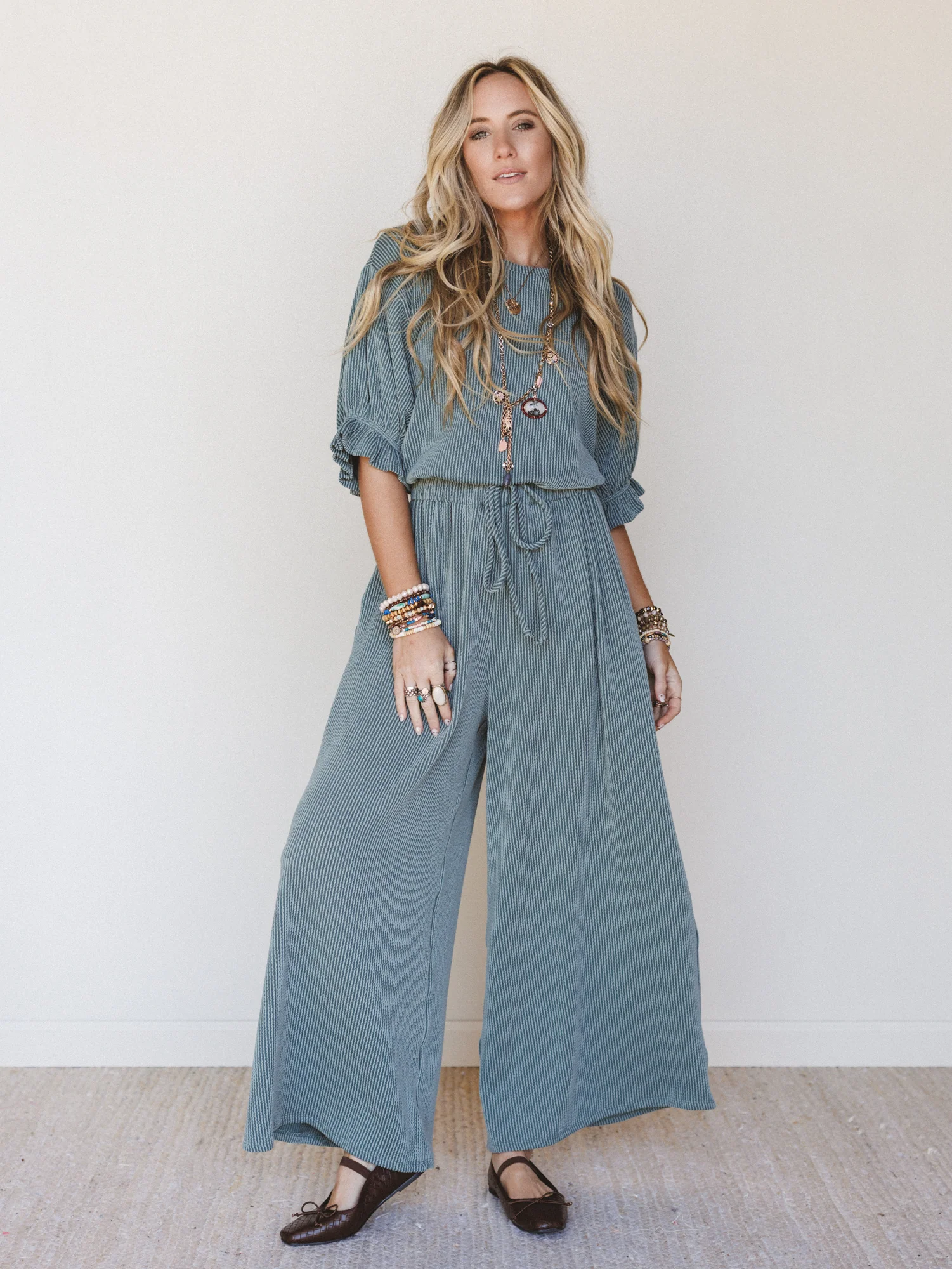 The Nest Open Sky Jumpsuit - Moss - Image 2
