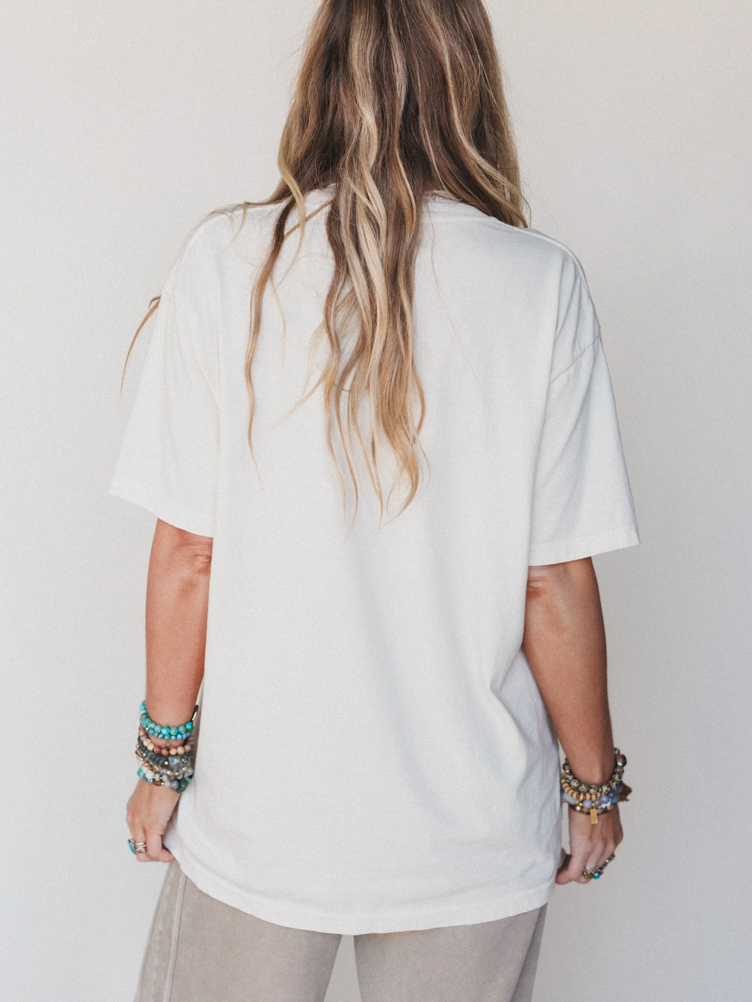 The Nest Patches Of Love Graphic Tee - Ivory - Image 6