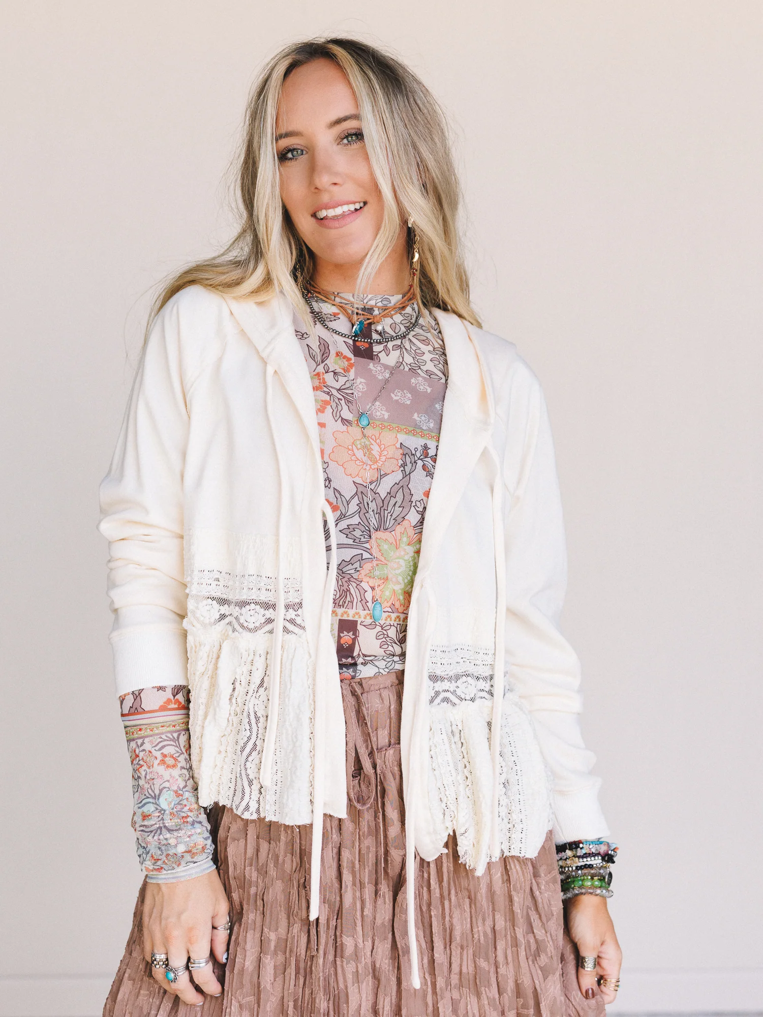 The Nest Perfect Match Layering Top - Patchwork Multi - Image 5
