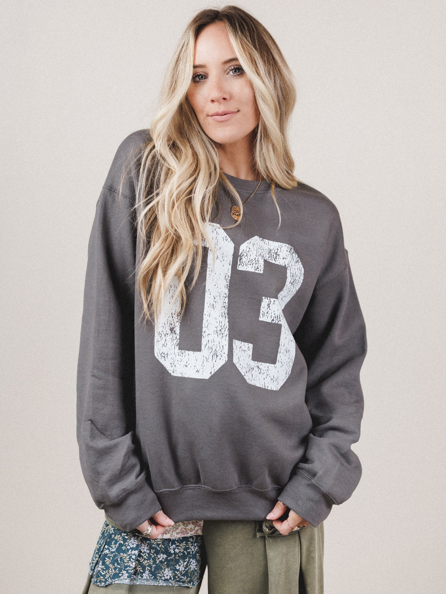 The Nest Signature Sweatshirt - Charcoal