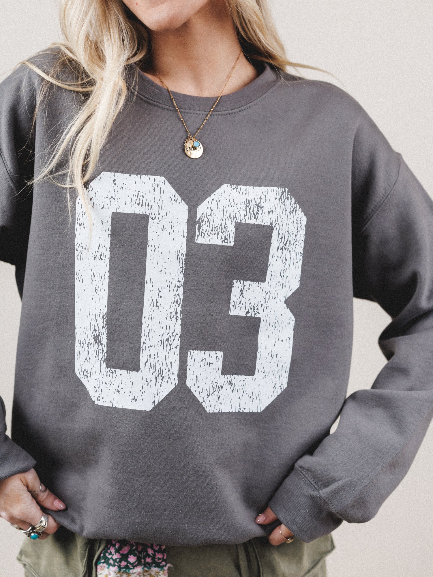 The Nest Signature Sweatshirt - Charcoal - Image 2
