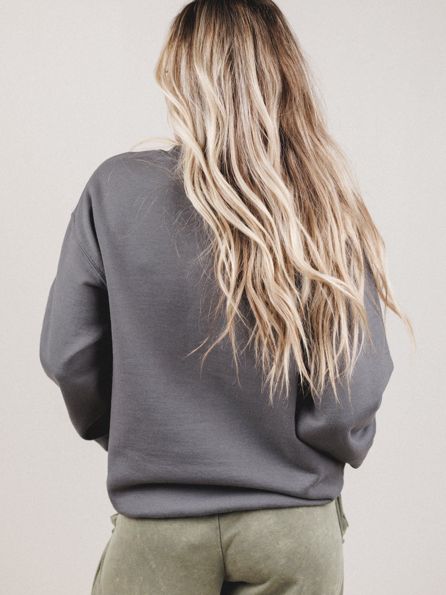 The Nest Signature Sweatshirt - Charcoal - Image 4