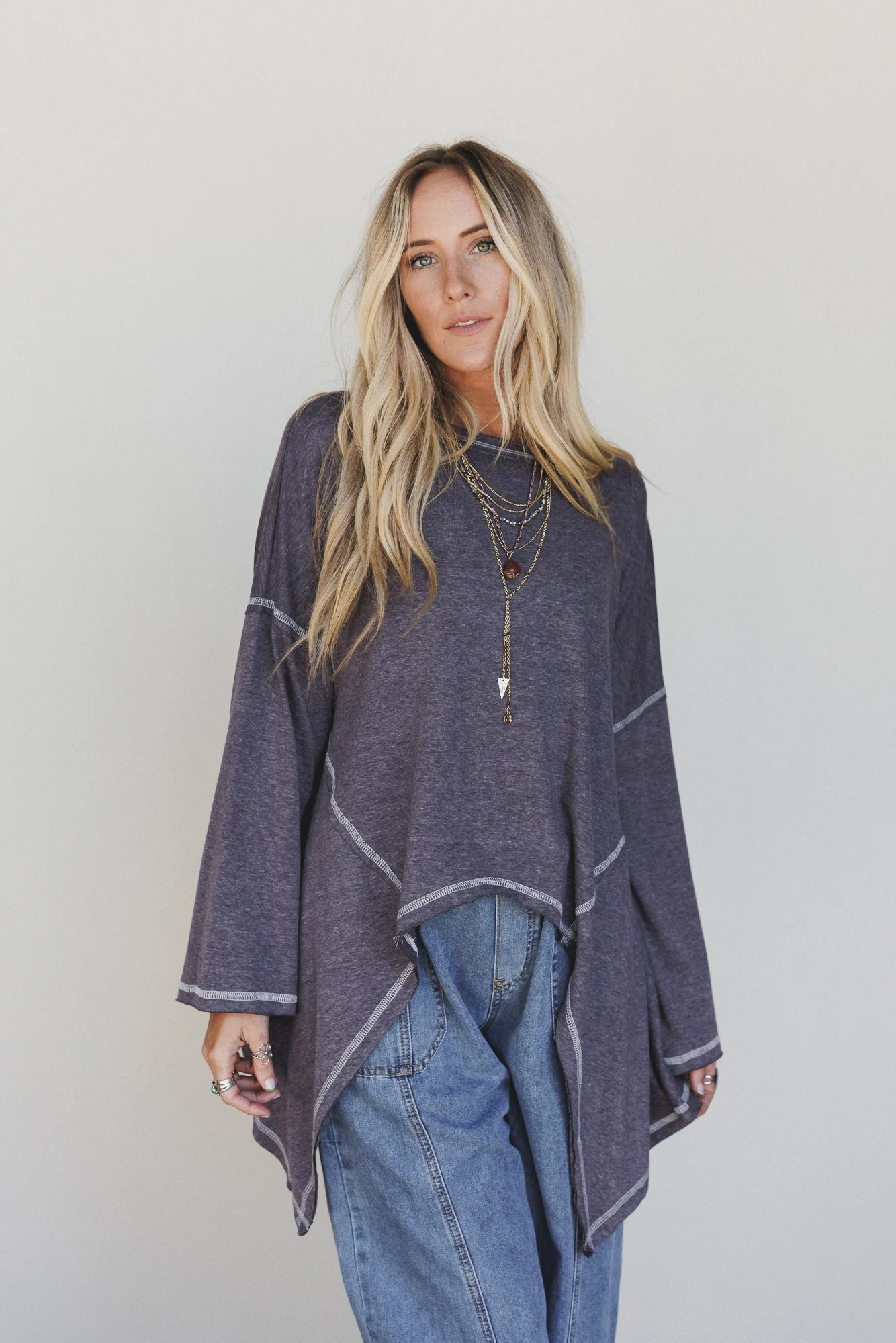 The Nest Soft Intentions Top - Charcoal - Image 6