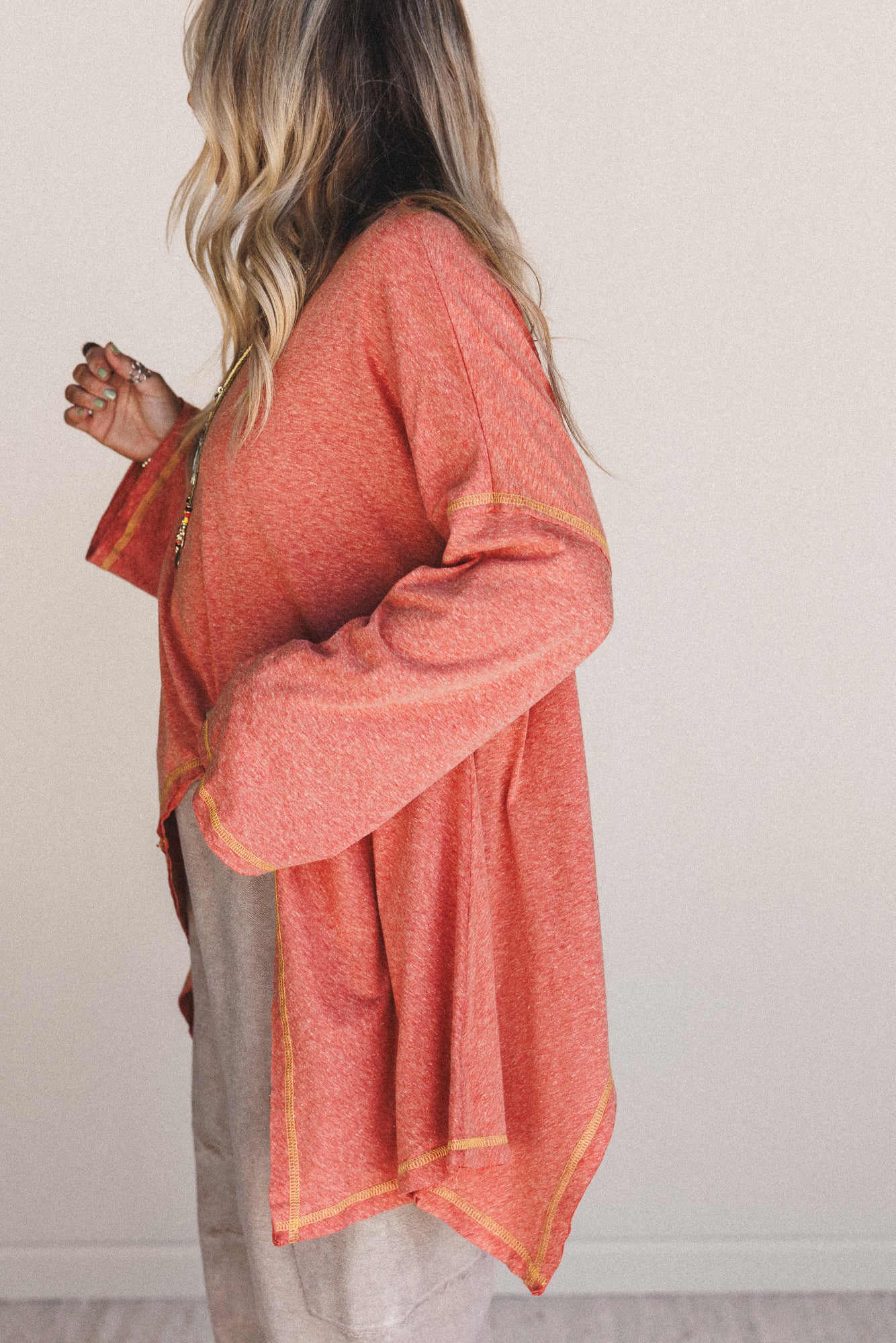 The Nest Soft Intentions Top - Rust - Image 2