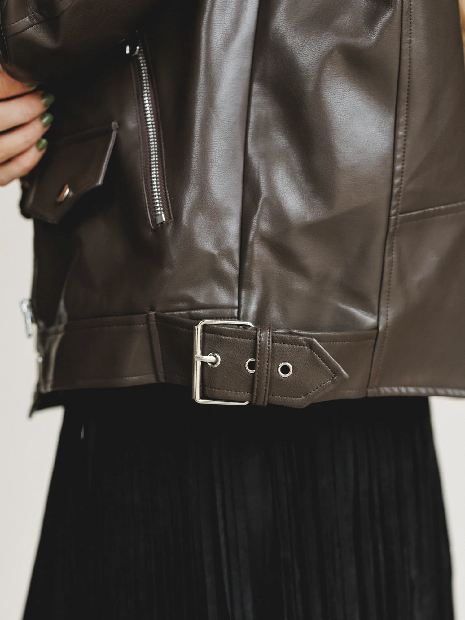 The Nest Soft Rebel Jacket - Brown - Image 5