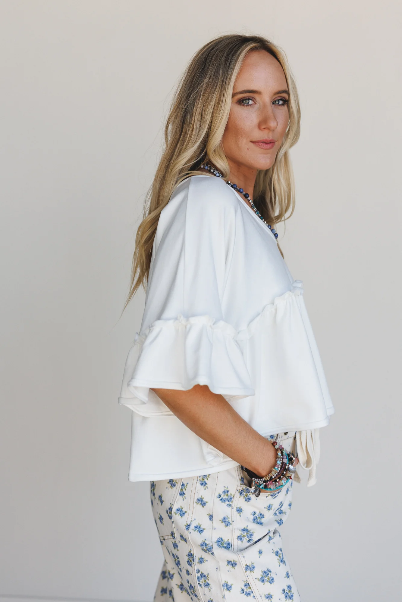 The Nest Timeless Way Top - Off White - Image 4