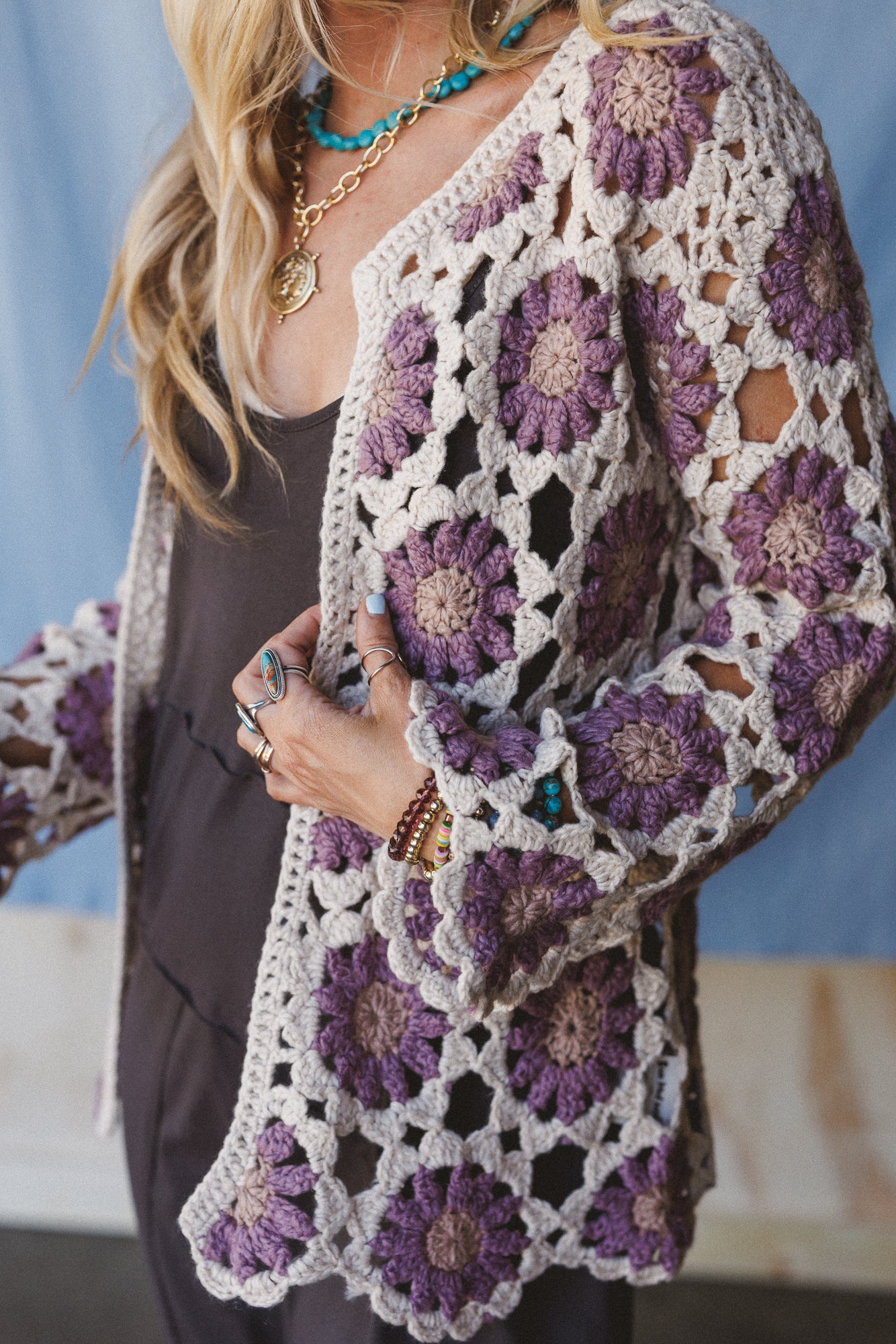 The Nest Wild And Dreamy Cardigan - Tan - Pre Order - Image 2