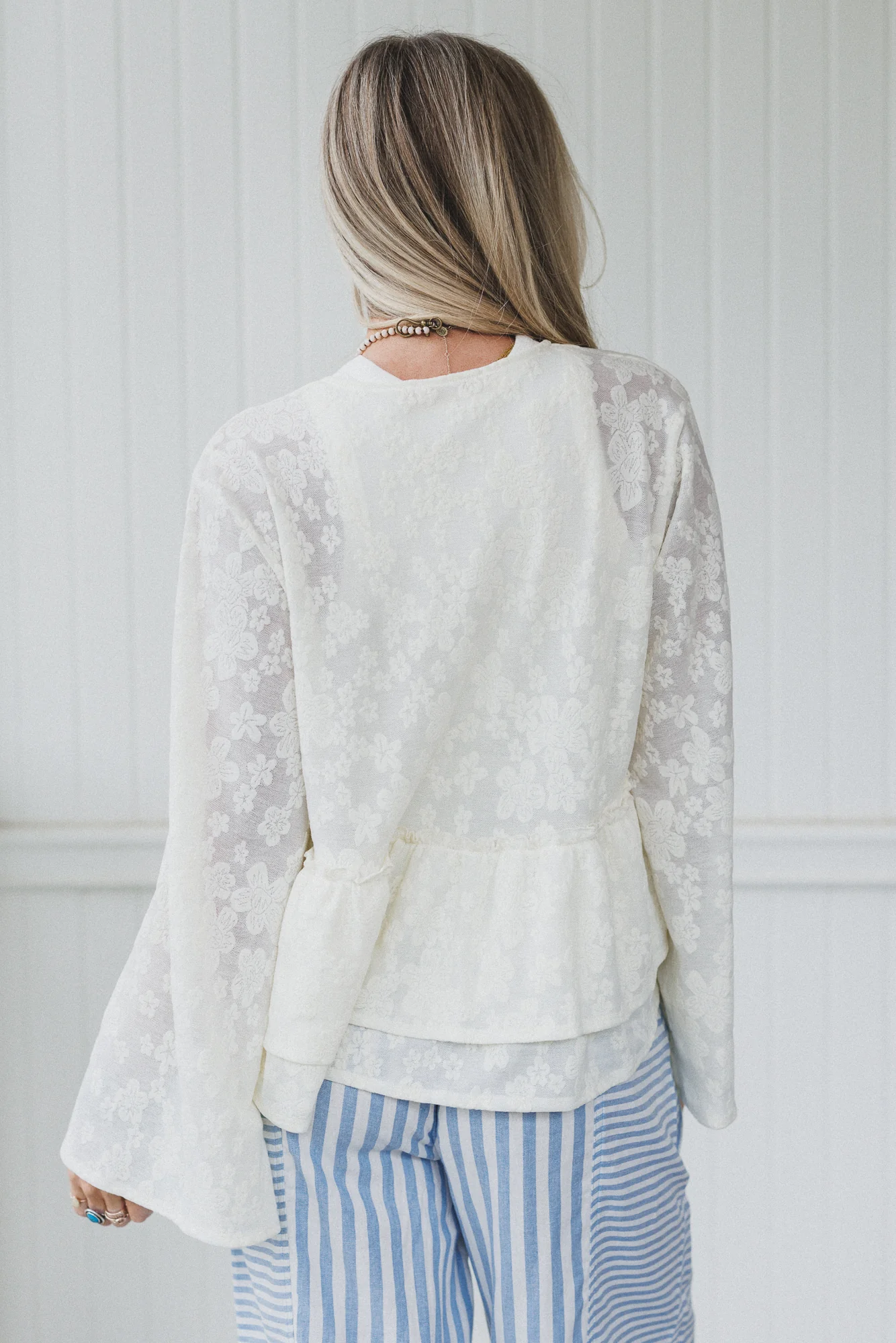 The Nest Wildflower Drift Top - Cream - Image 7
