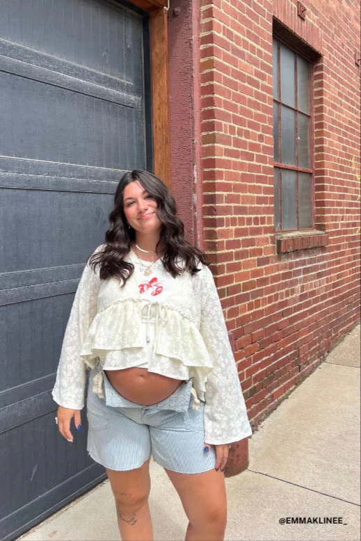 The Nest Wildflower Drift Top - Cream - Pre Order