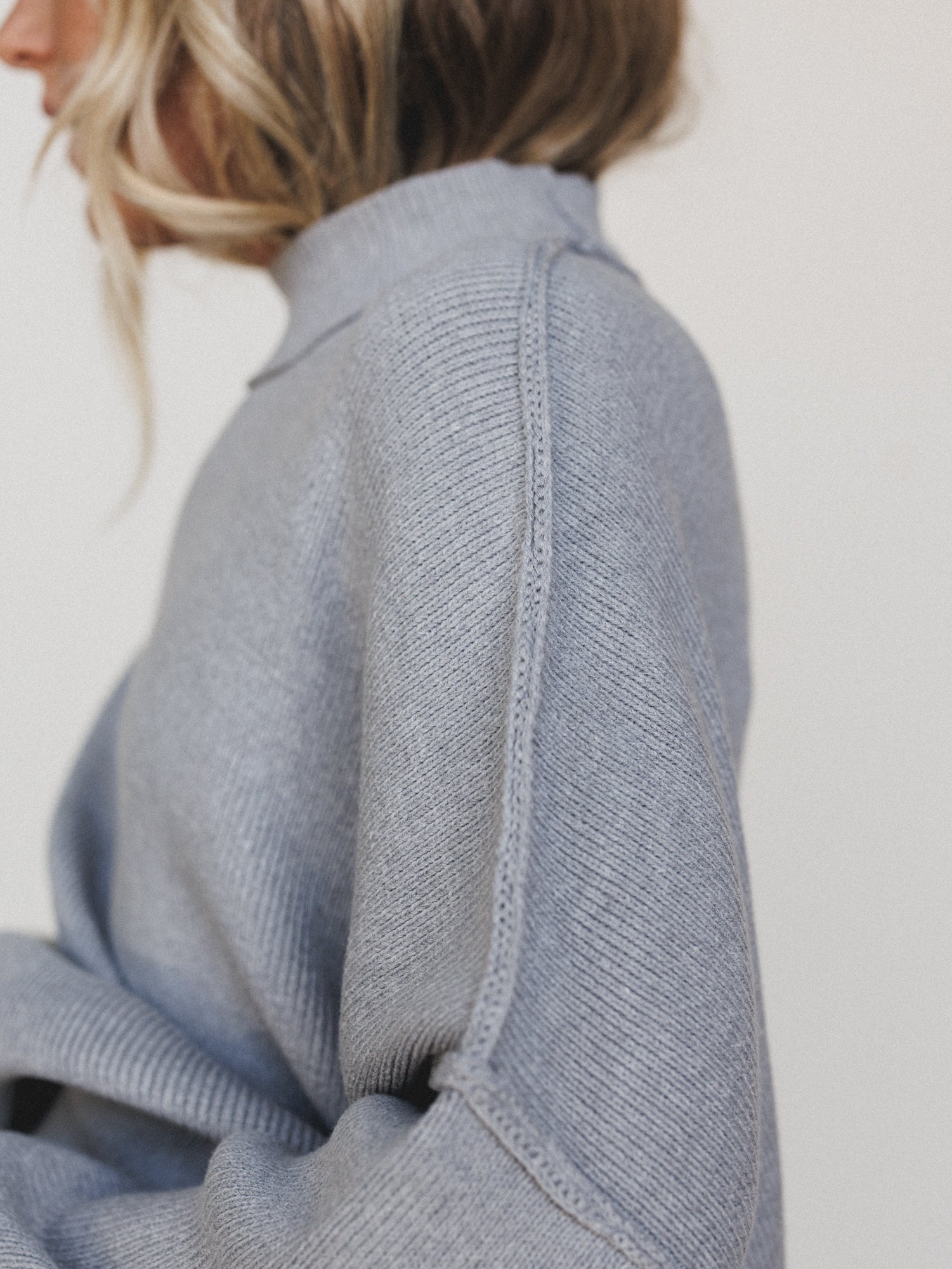 The Perfect Sweater - Heather Gray - Image 3