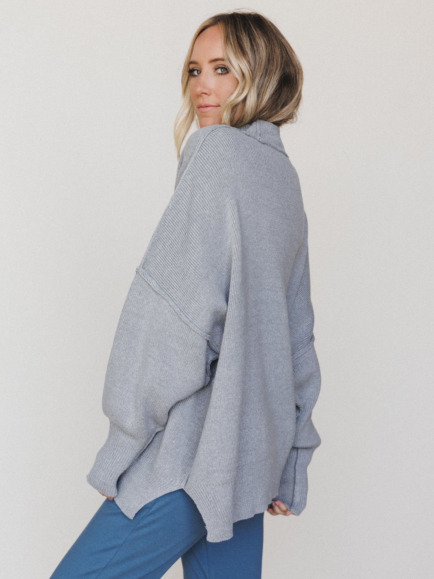 The Perfect Sweater - Heather Gray - Image 4