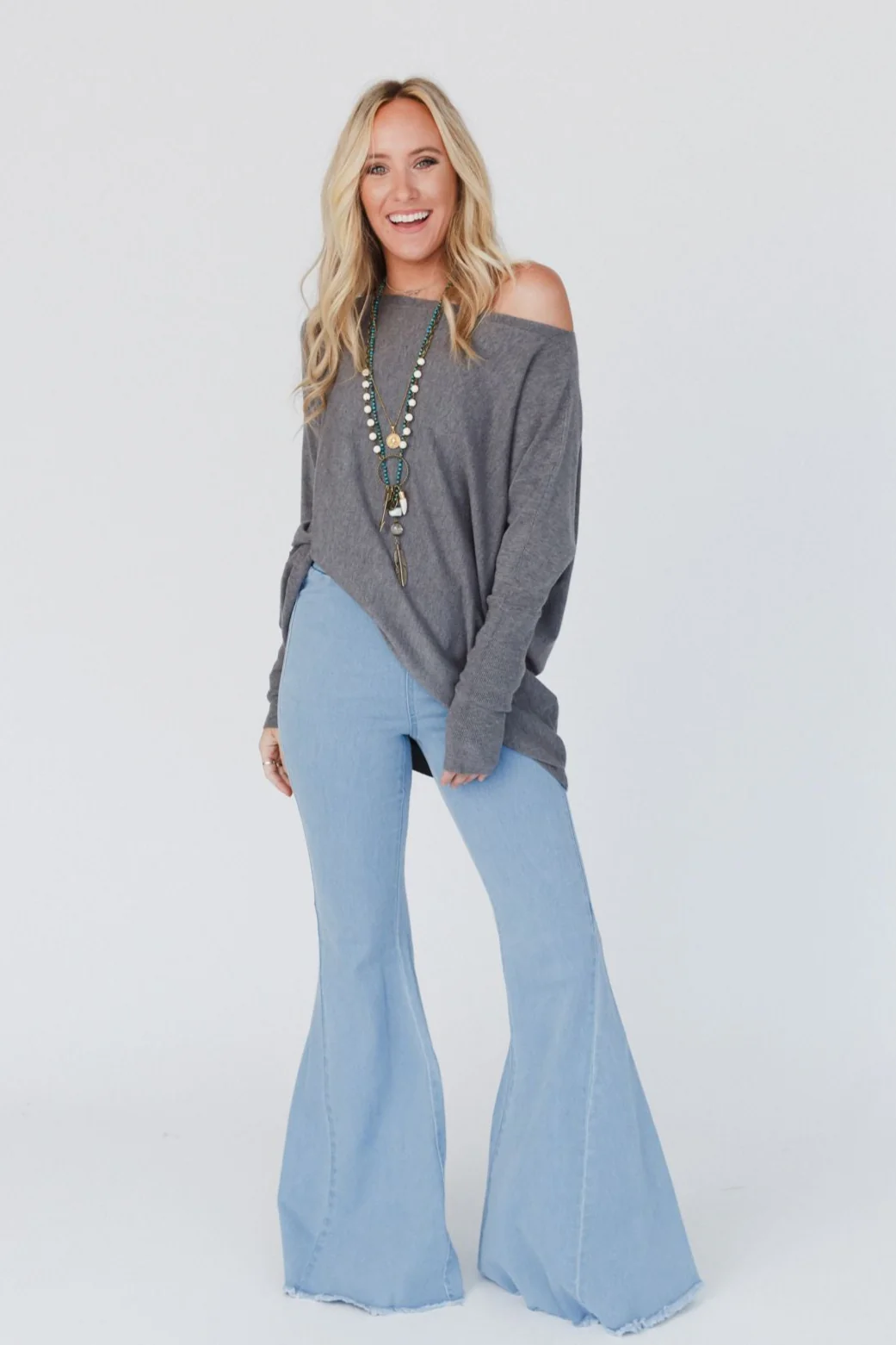 The Signature Flare - Light Denim - Image 6
