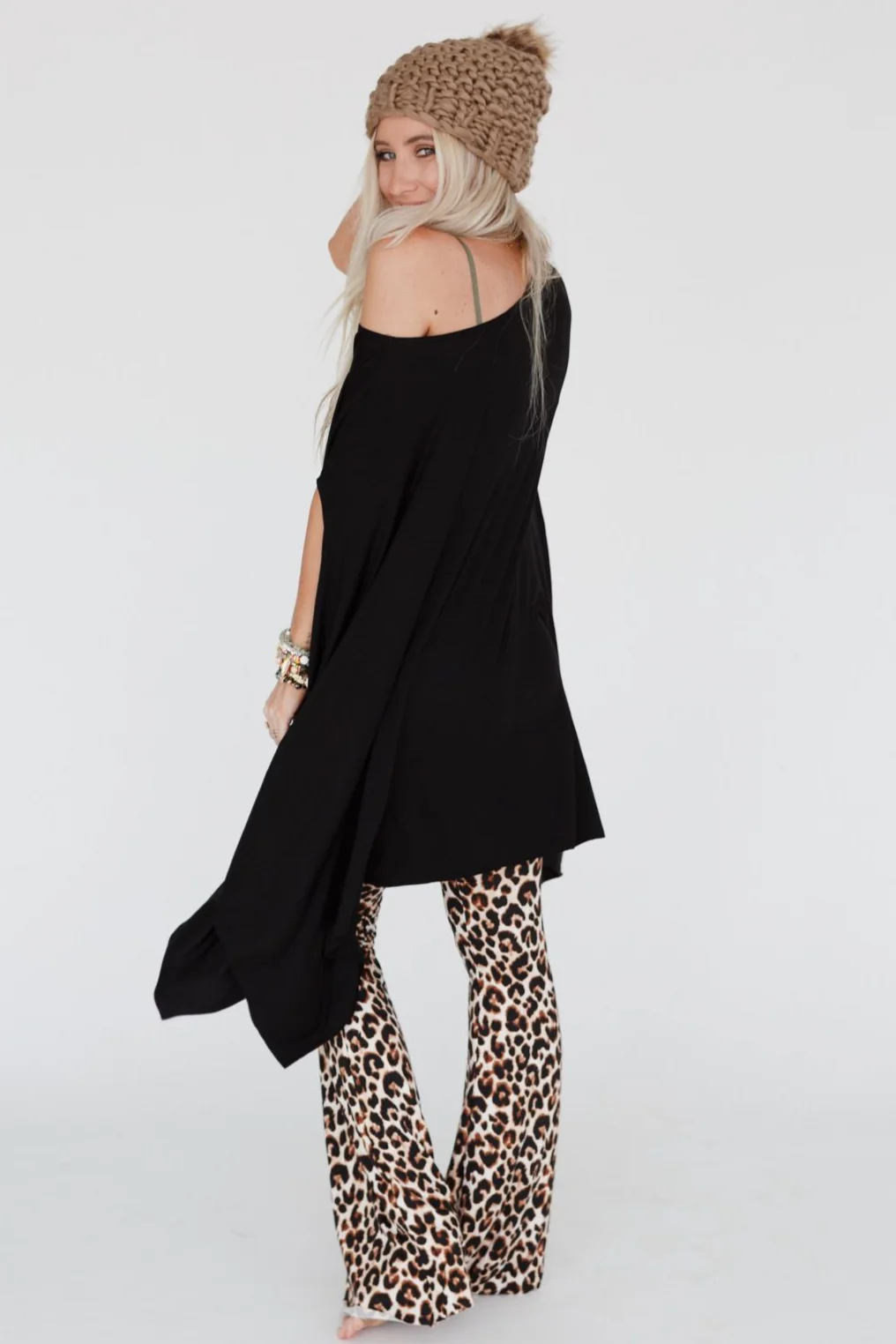The Wren Tunic - Black - Image 4