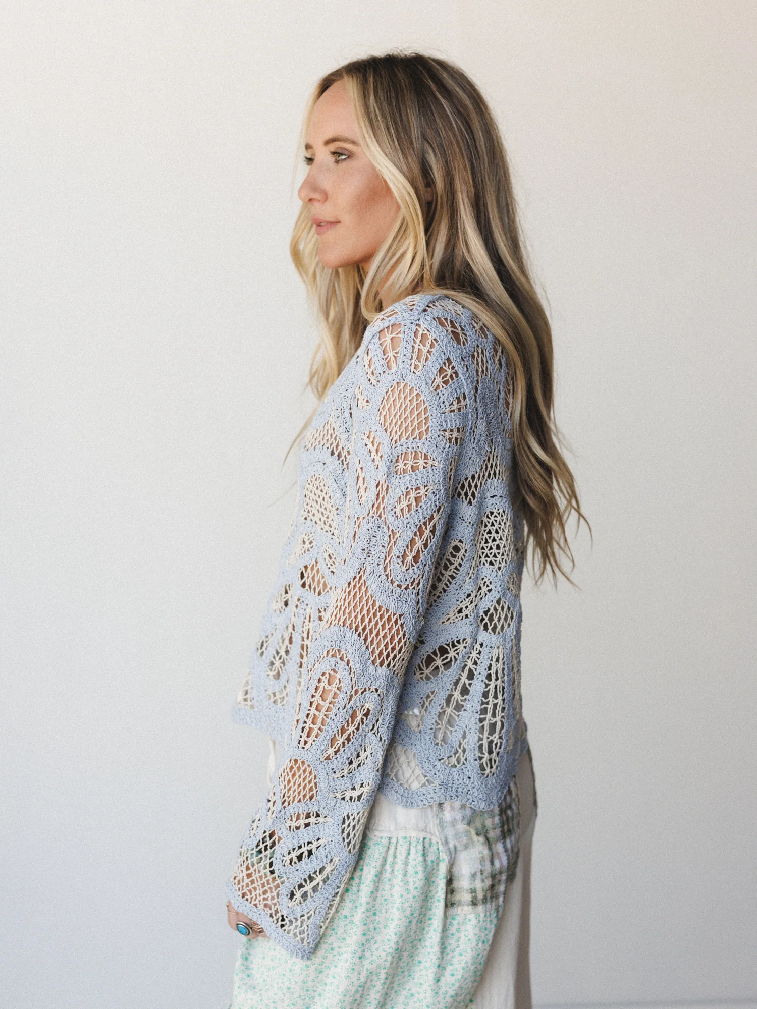 Thing of Dreams Top - Powder Blue - Image 3