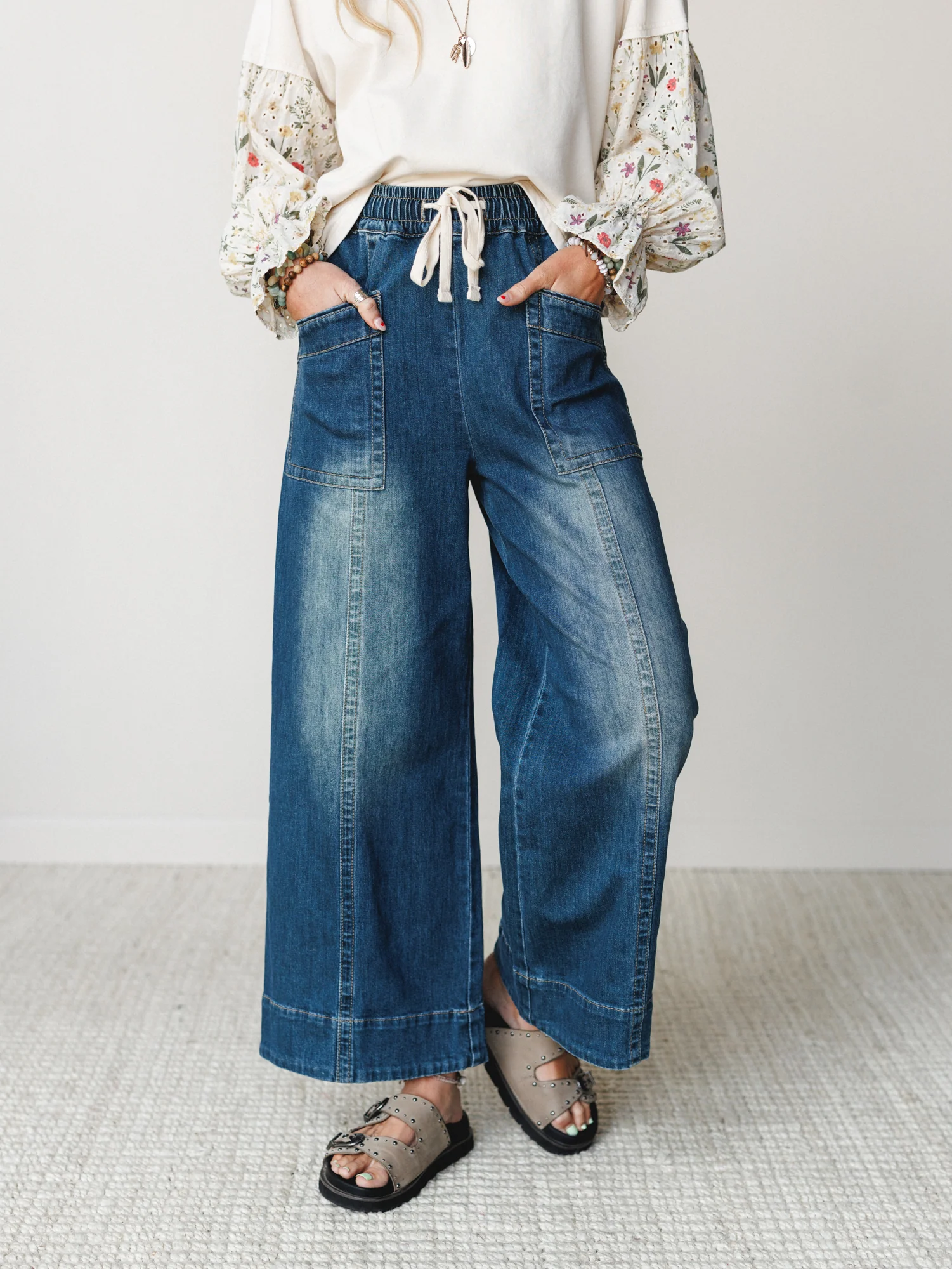 Till Dawn Pants - Denim - Image 2