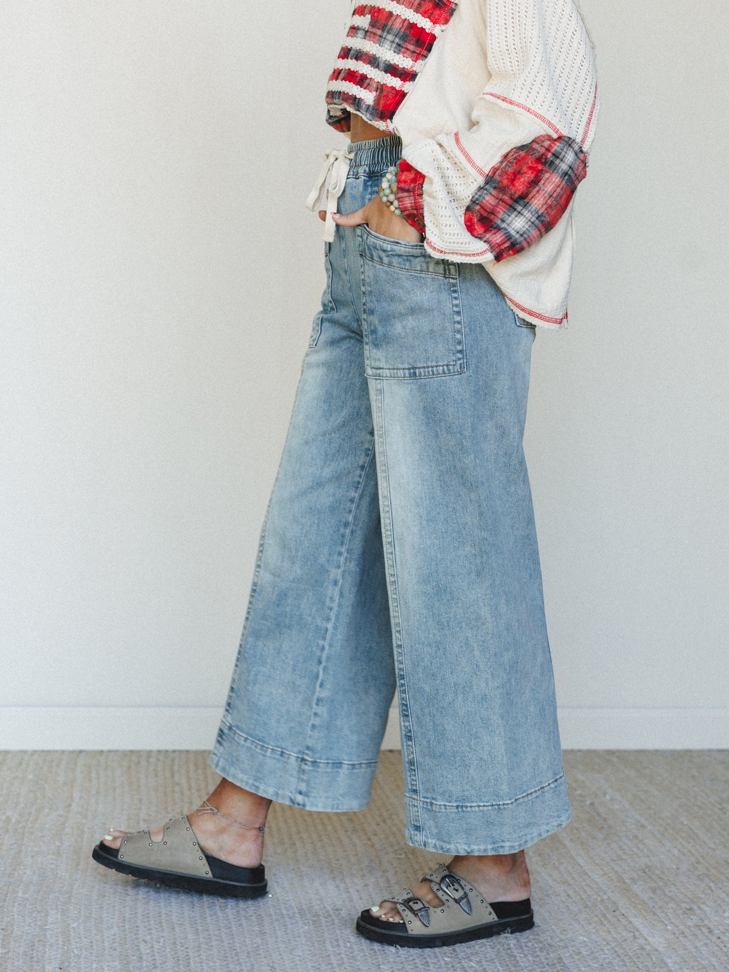 Till Dawn Pants - Light Denim - Image 2