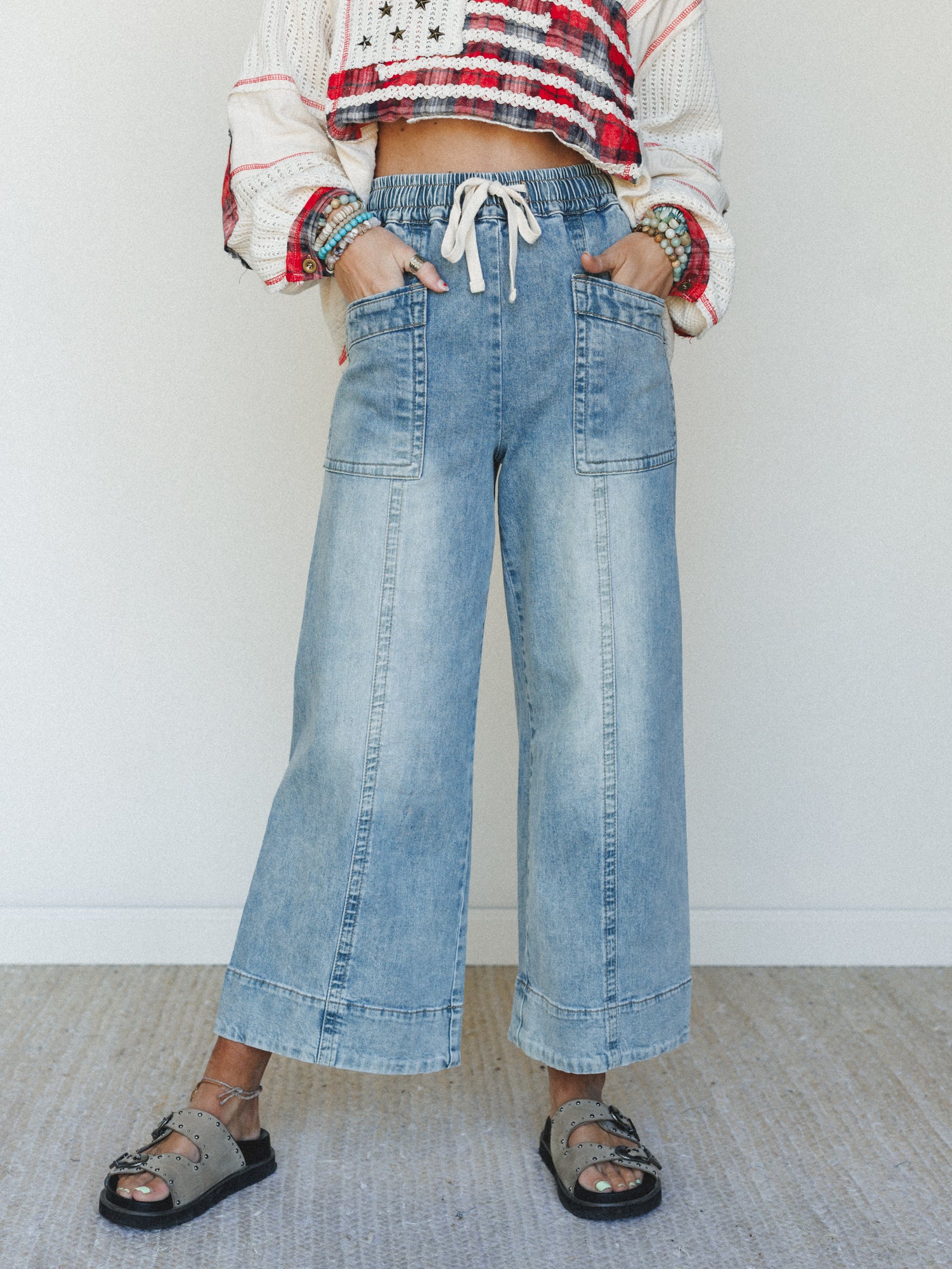 Till Dawn Pants - Light Denim - Pre Order