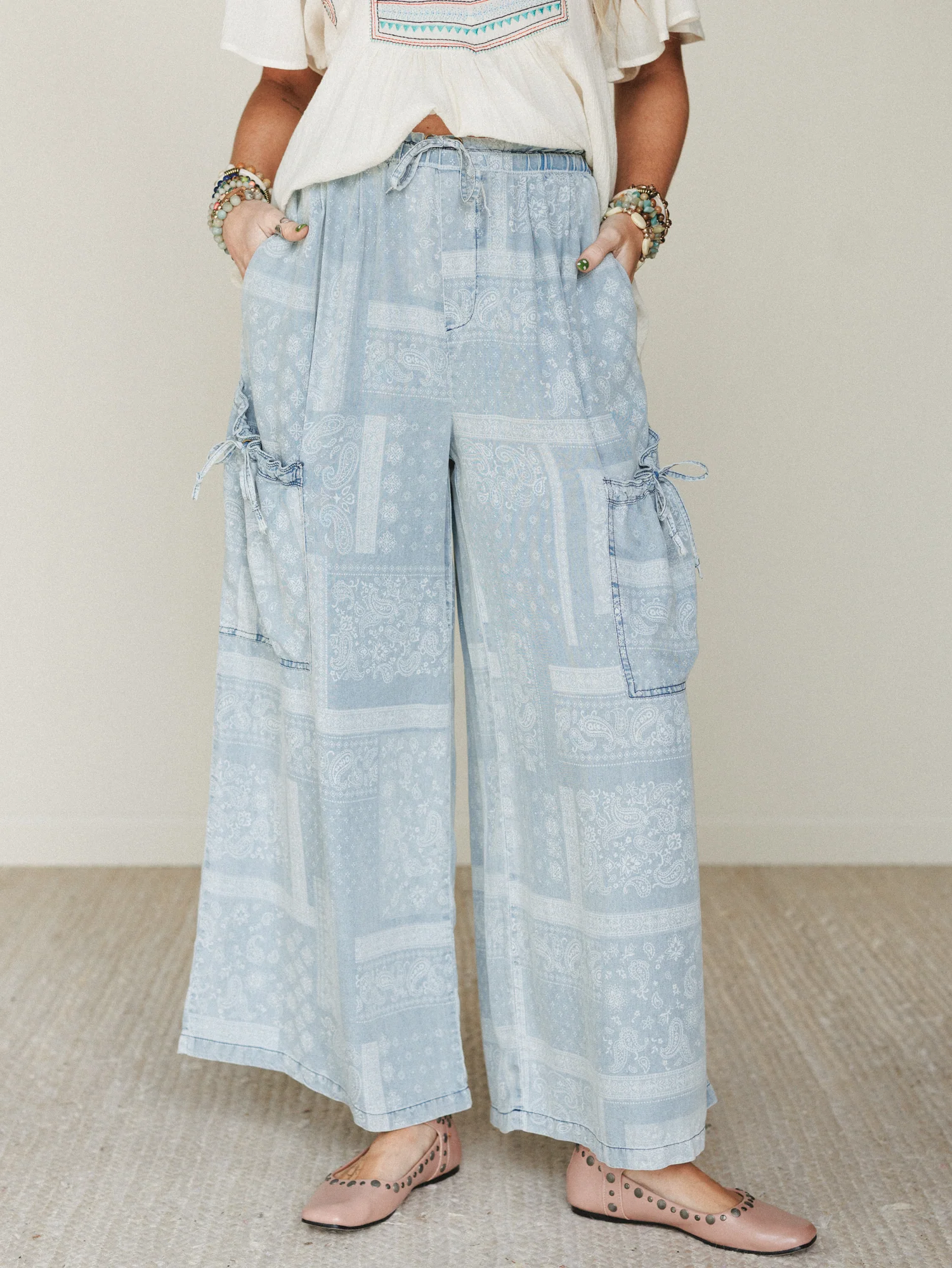 Time to Arrive Pants - Light Denim