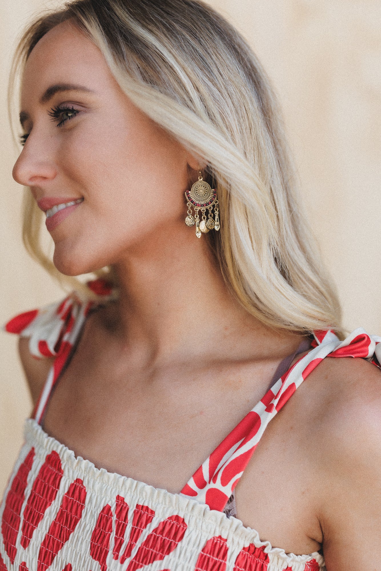 Treasure Trove Earrings - Gold - Image 2