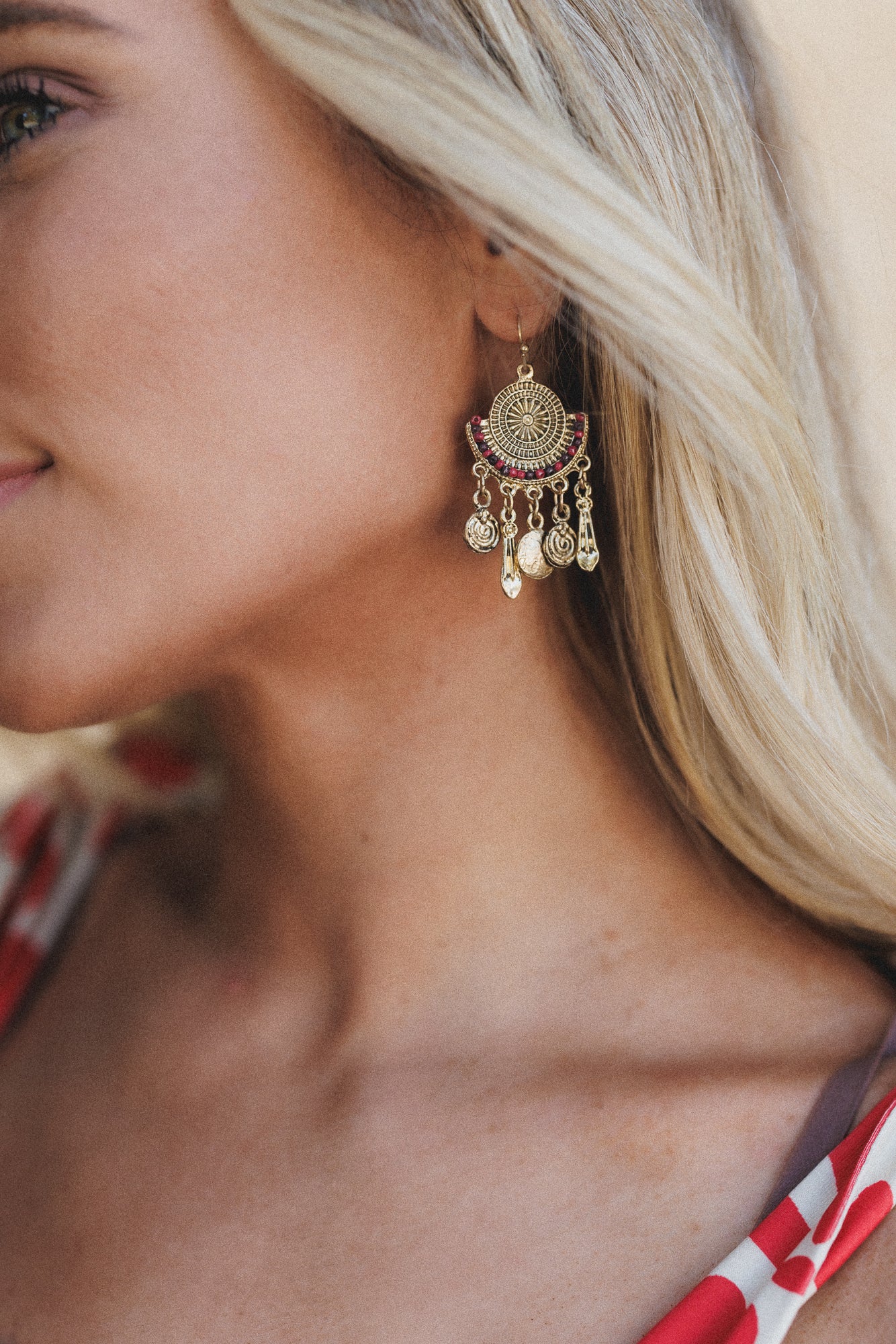 Treasure Trove Earrings - Gold - Image 3