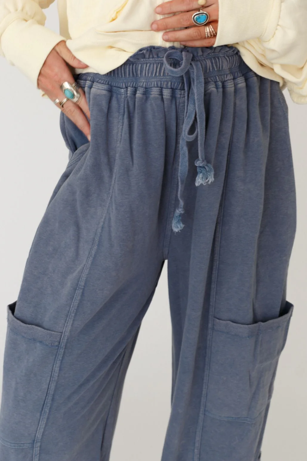 True To You Jogger Pant - Blue - Image 5