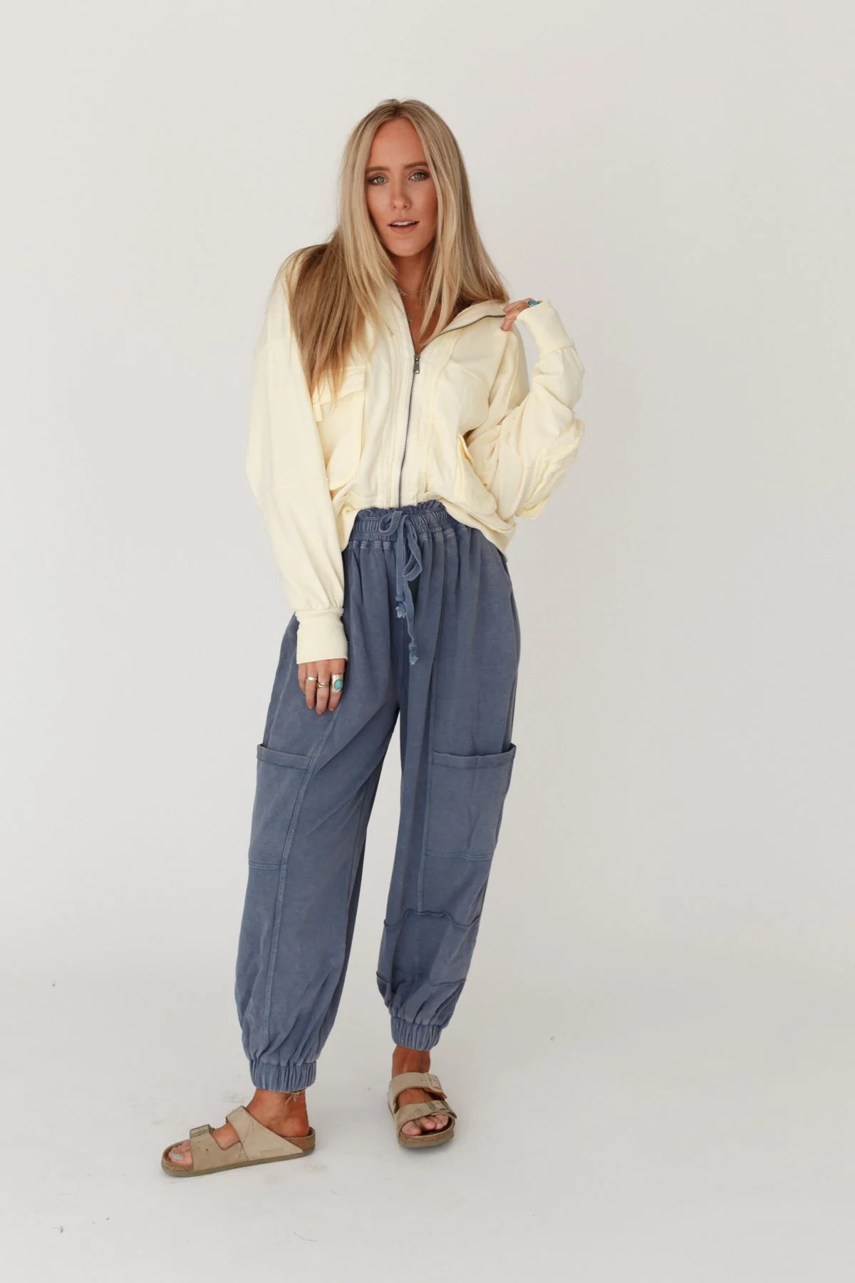 True To You Jogger Pant - Blue - Image 8