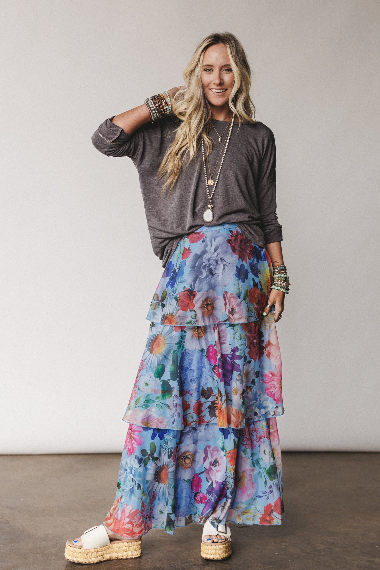 The Nest Twisted Harmony Top - Charcoal Brown - Image 5