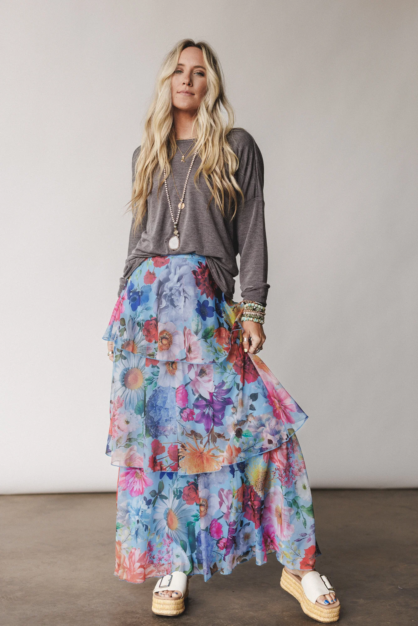 The Nest Twisted Harmony Top - Charcoal Brown - Image 6