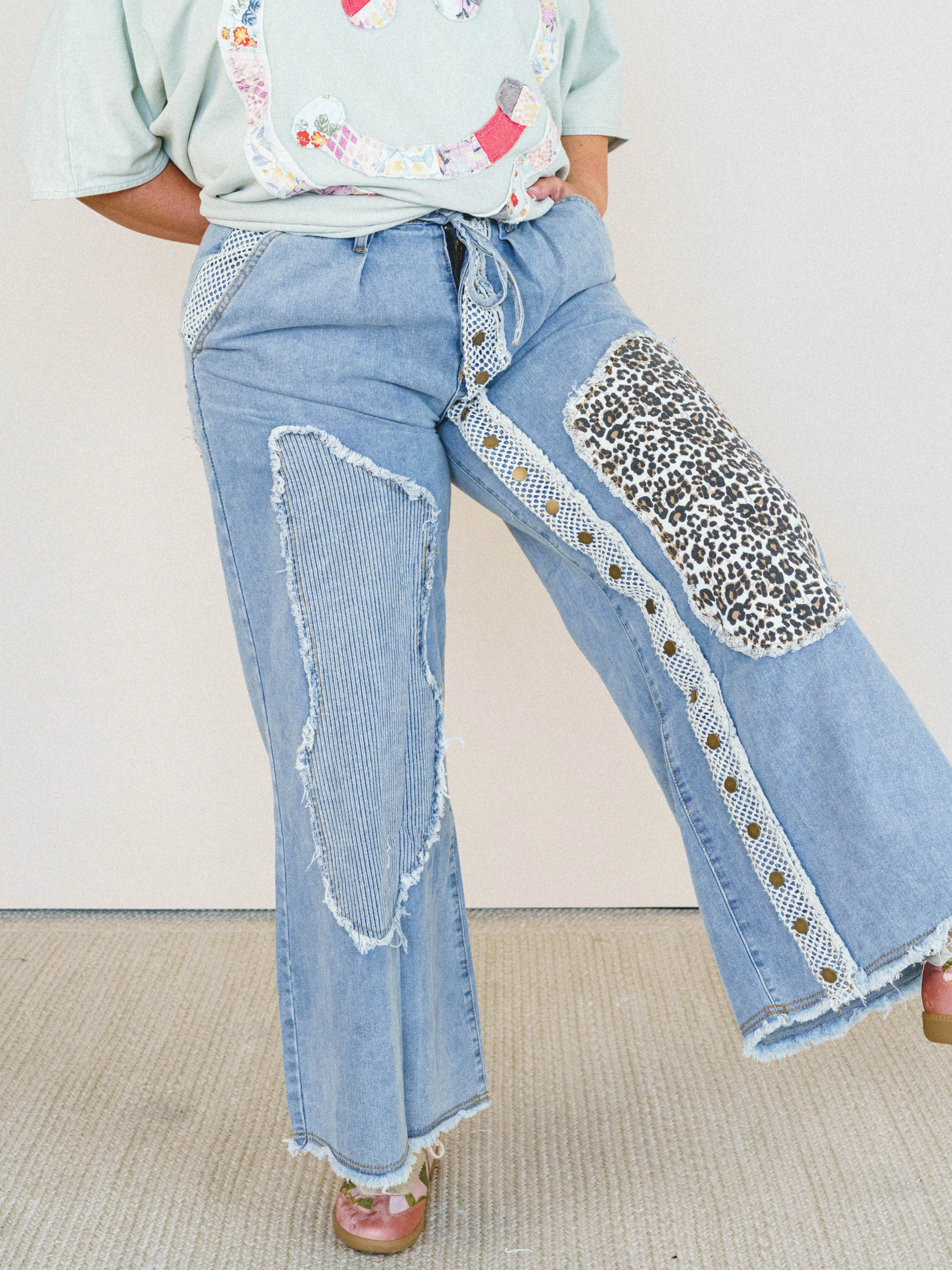 Urban Truth Pants - Denim Multi - Image 7