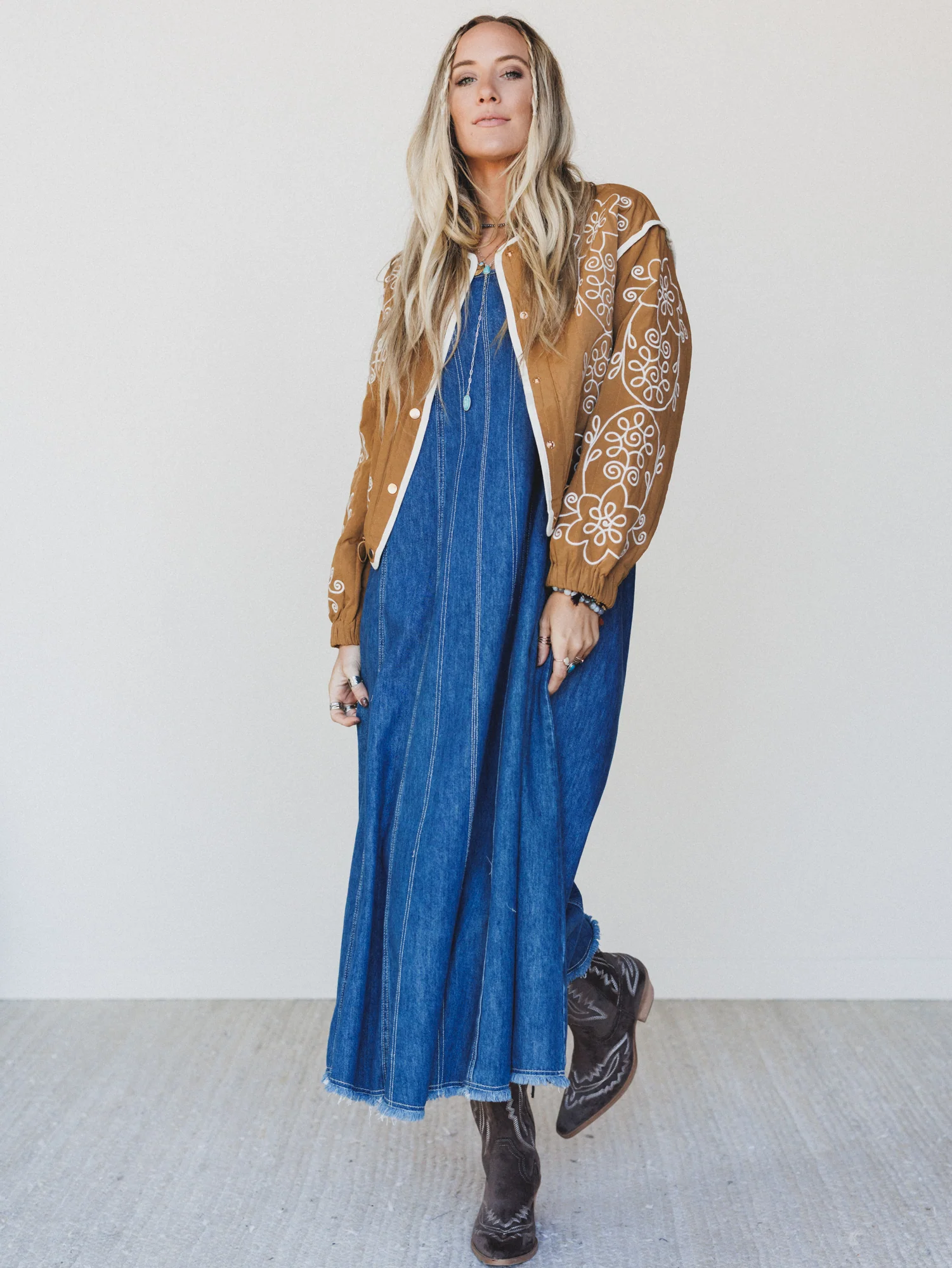 Velvet Ridge Jacket - Camel - Image 3