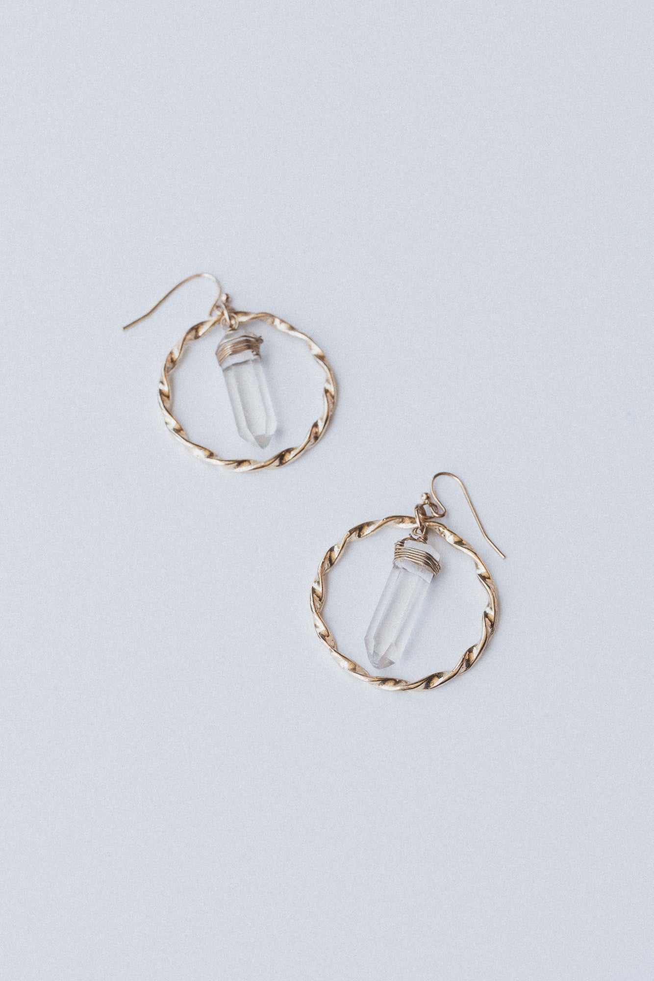 Wander On Earrings - Gold - Image 2