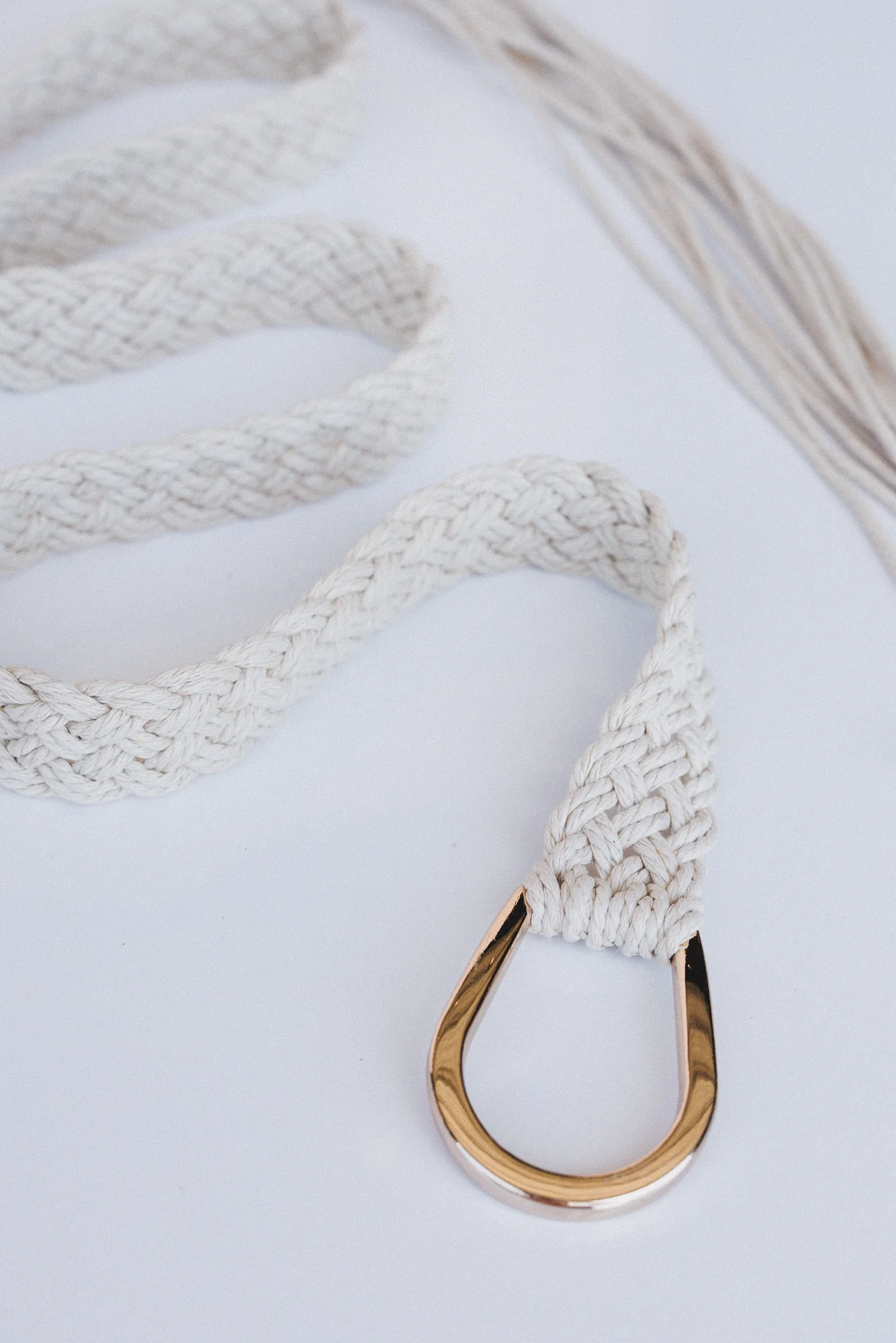 Wanderfree Braided Belt - Ivory - Image 3