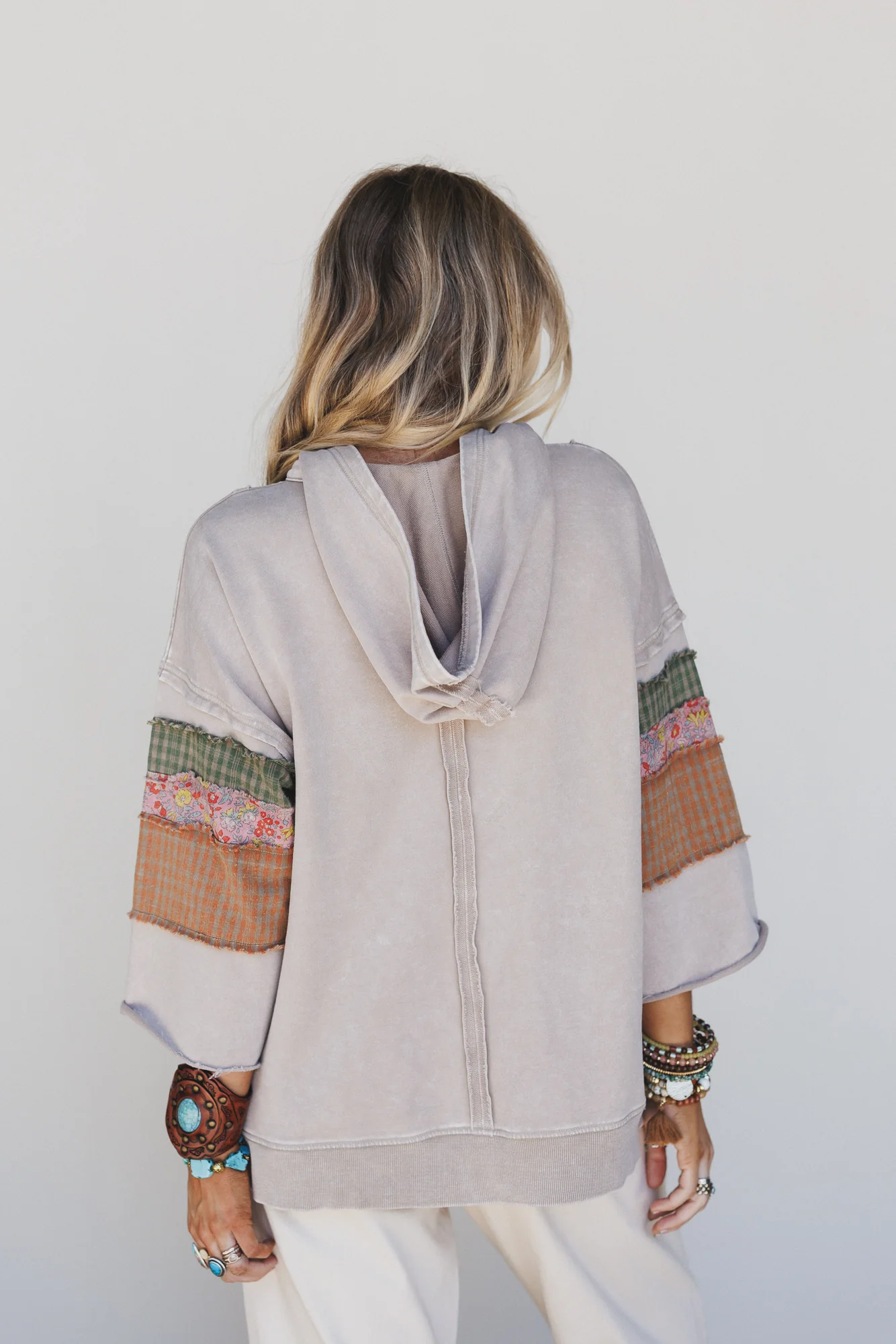 Wanderwest Hoodie Pullover - Taupe - Image 4