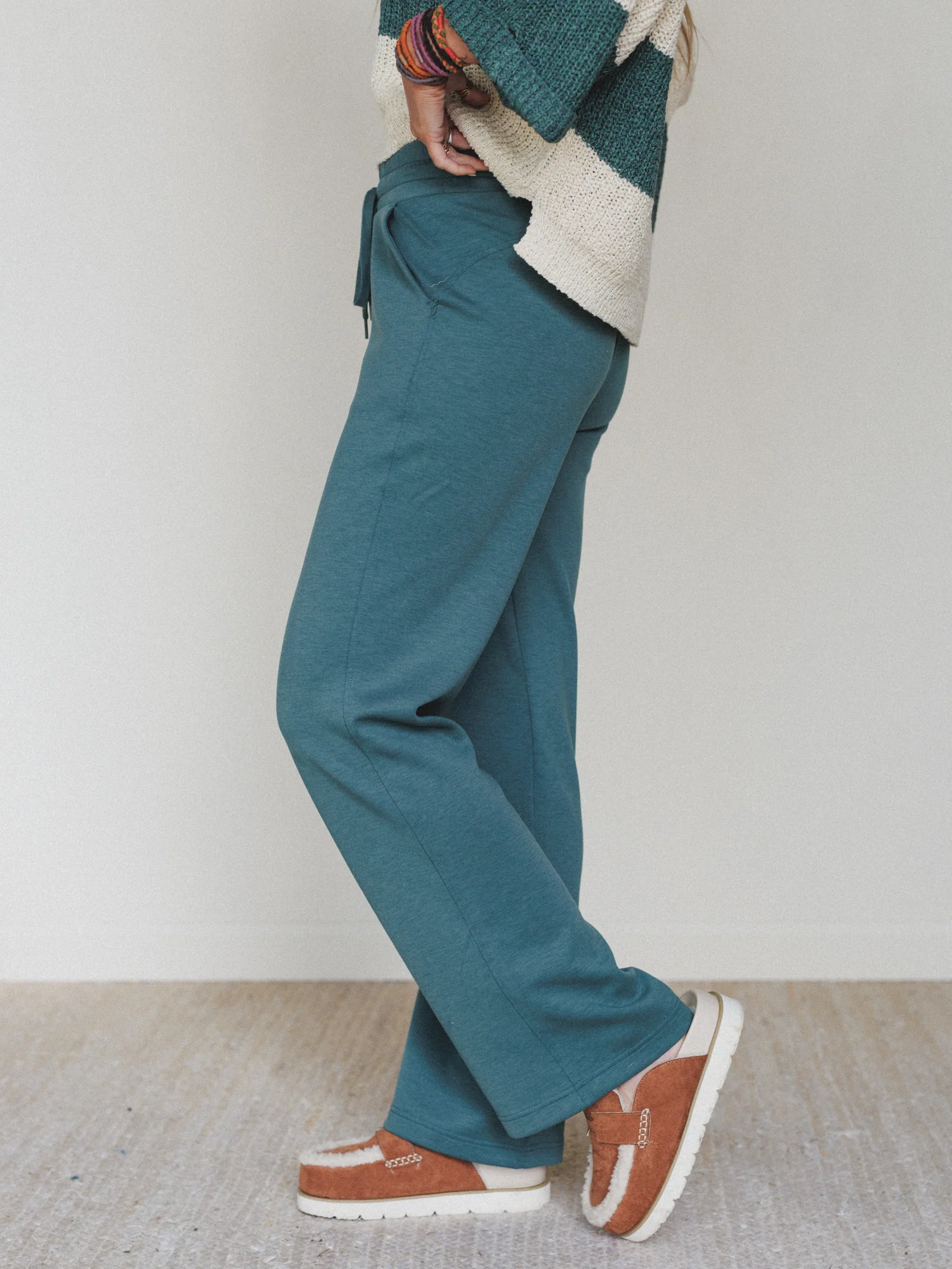 Warm Hug Sweatpants - Ash Jade - Image 2